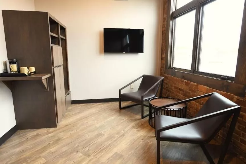 TV/Entertainment Center in Crosby Lofts