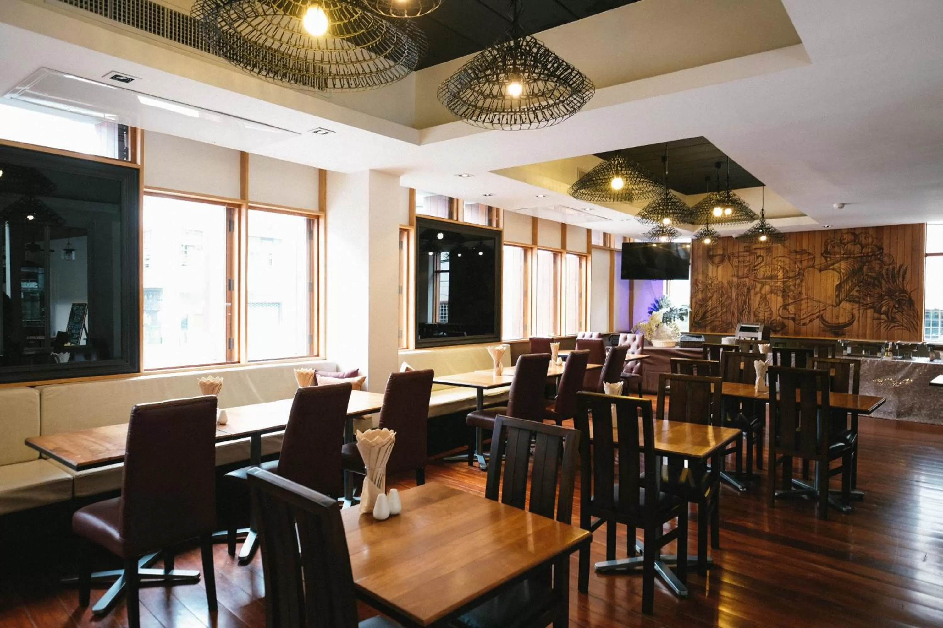 Decorative detail in Nanda Heritage Hotel