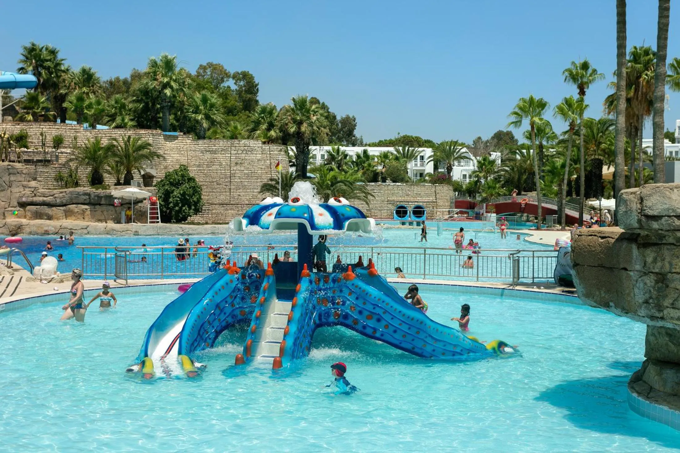 Area and facilities, Water Park in Seven Seas Hotel Blue - Ultra All Inclusive & Kids Concept