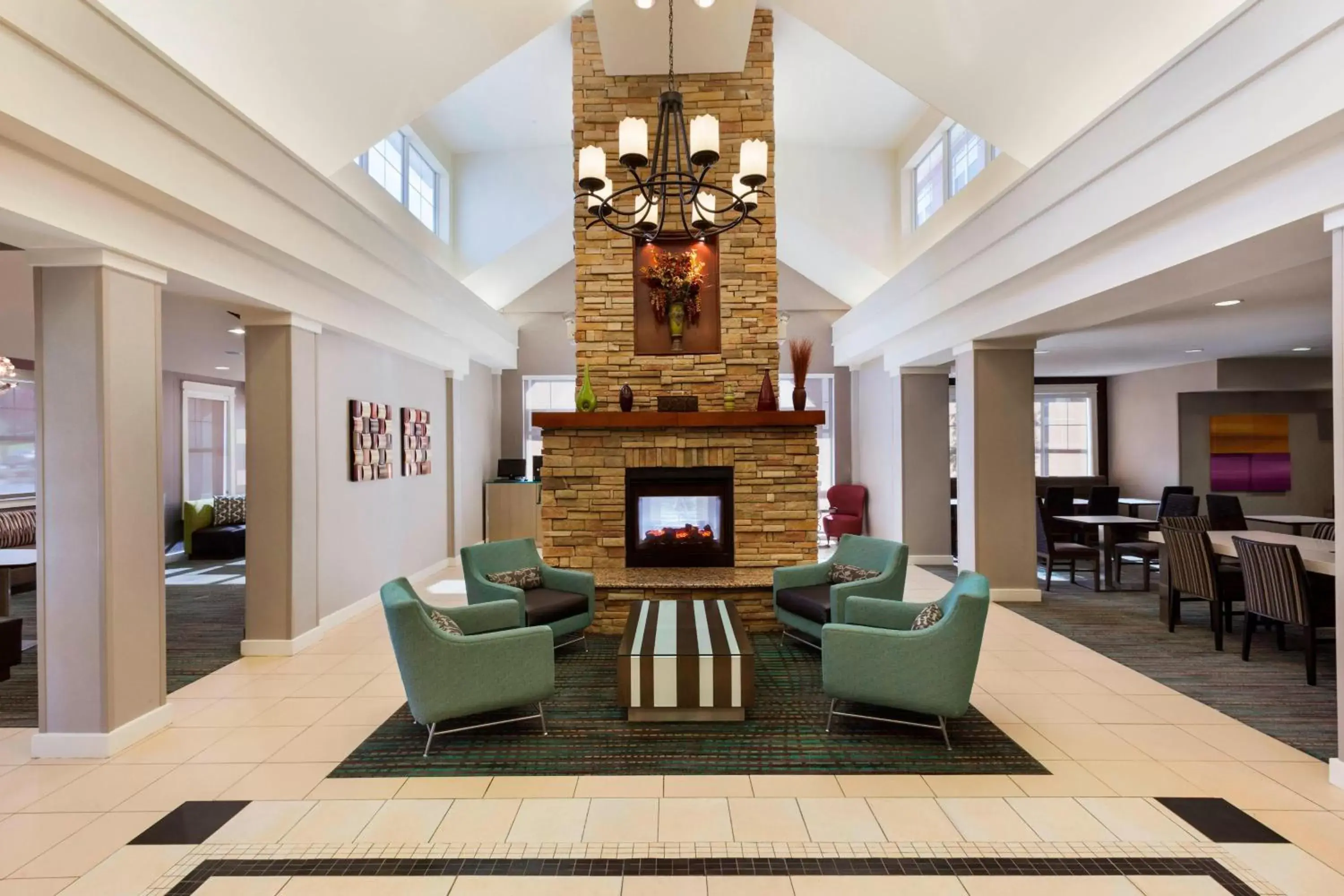 Lobby or reception, Lobby/Reception in Residence Inn Greensboro Airport