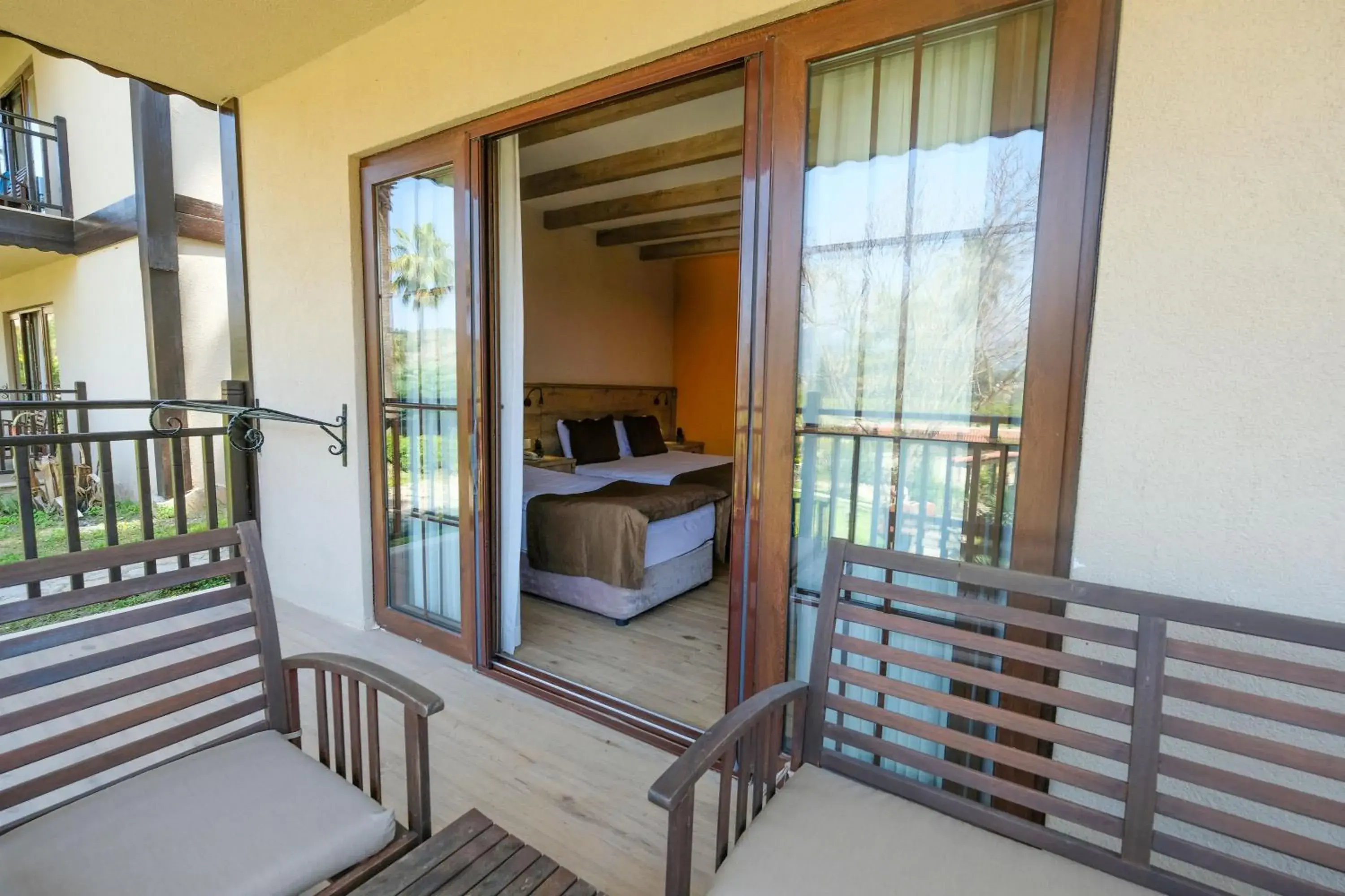 Balcony/Terrace in Hotel Berke Ranch&Nature