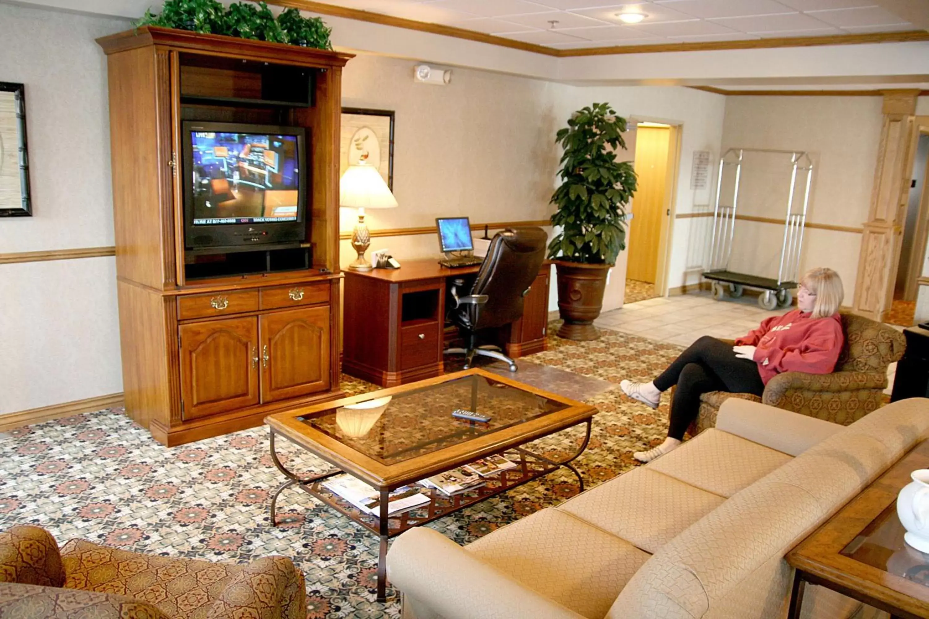 Lobby or reception, Seating Area in Hampton Inn South Heritage Park