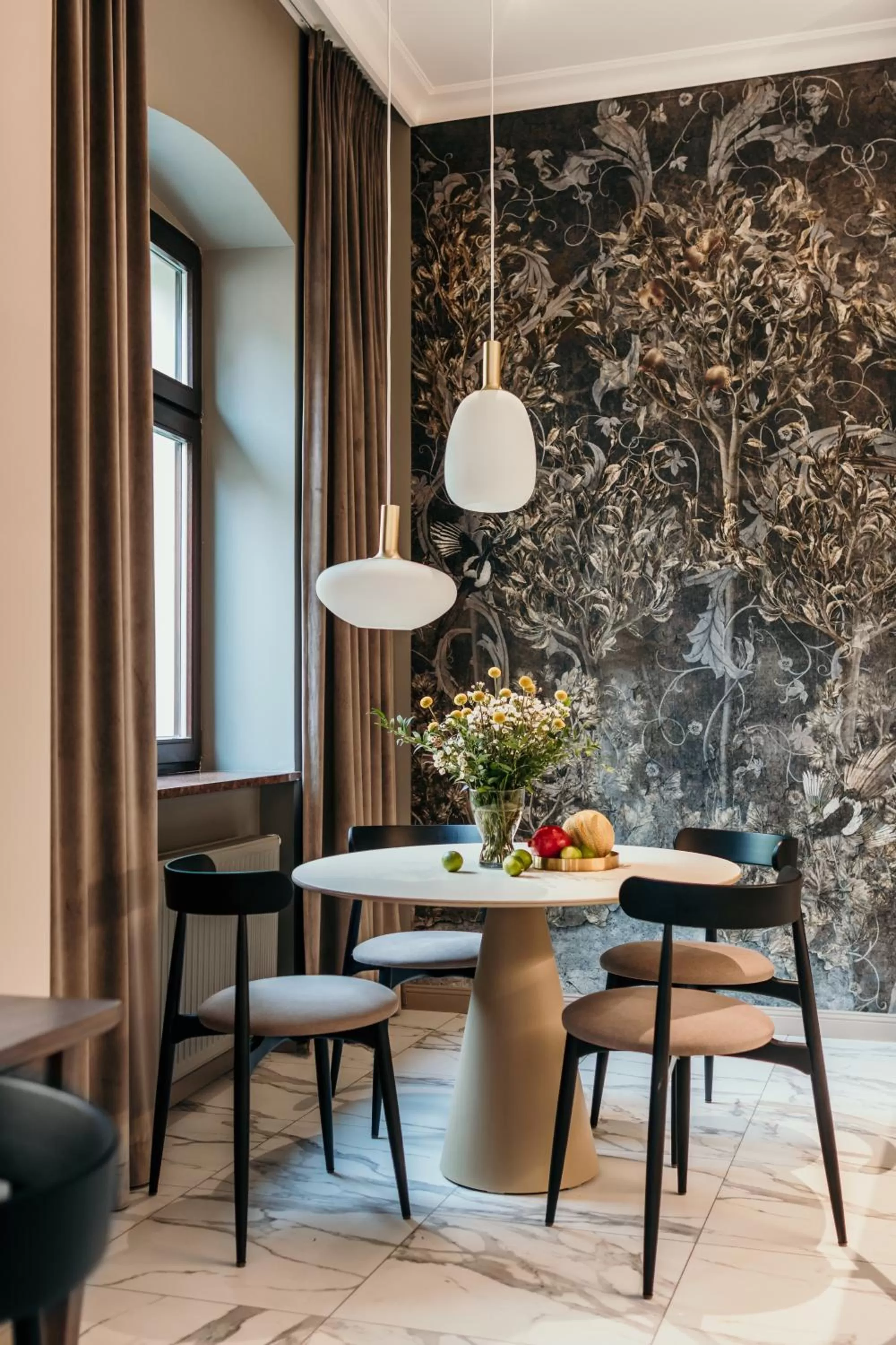 Dining area in Apartamenty Małe Garbary