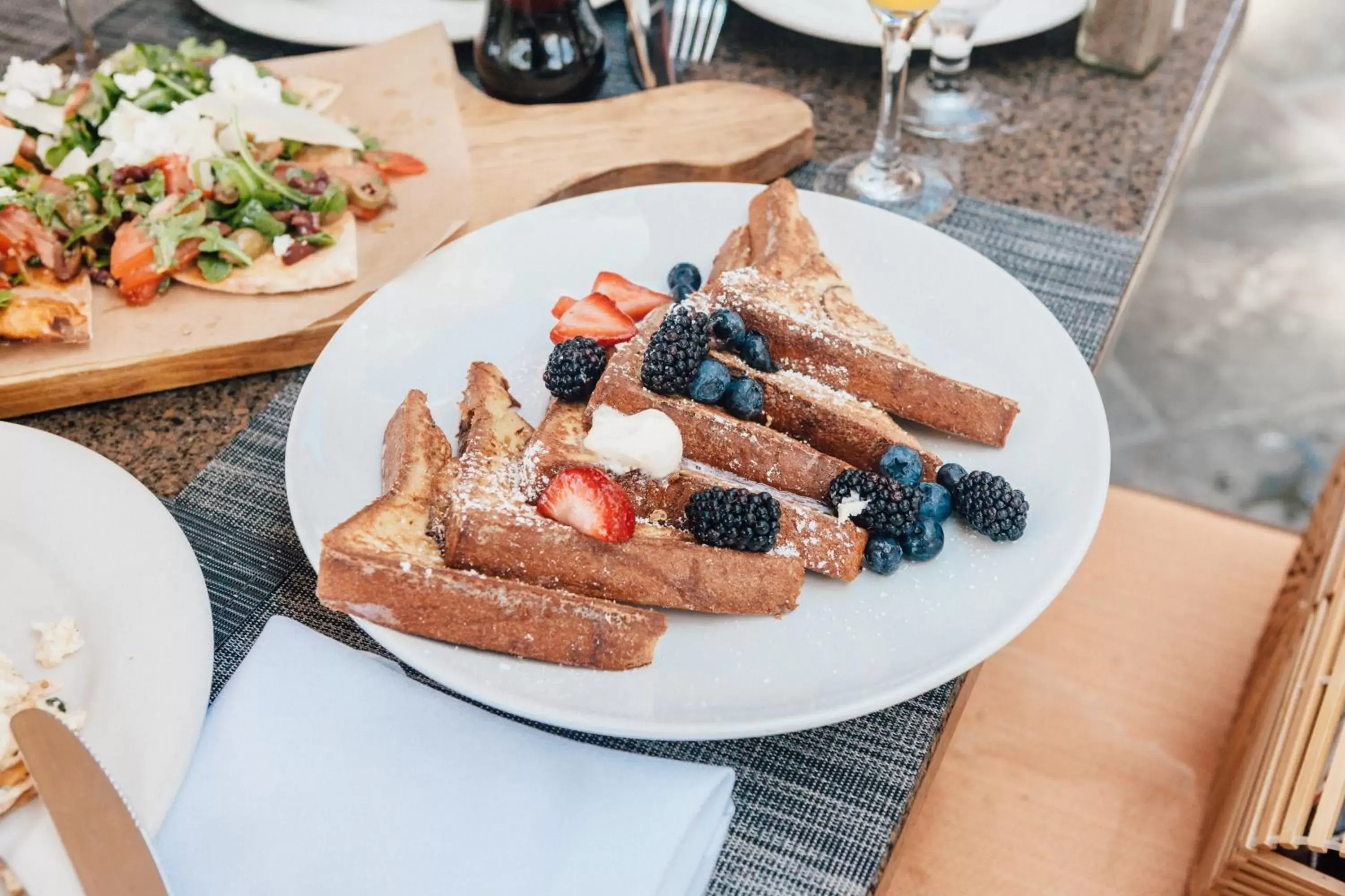 Food close-up in Westlake Village Inn