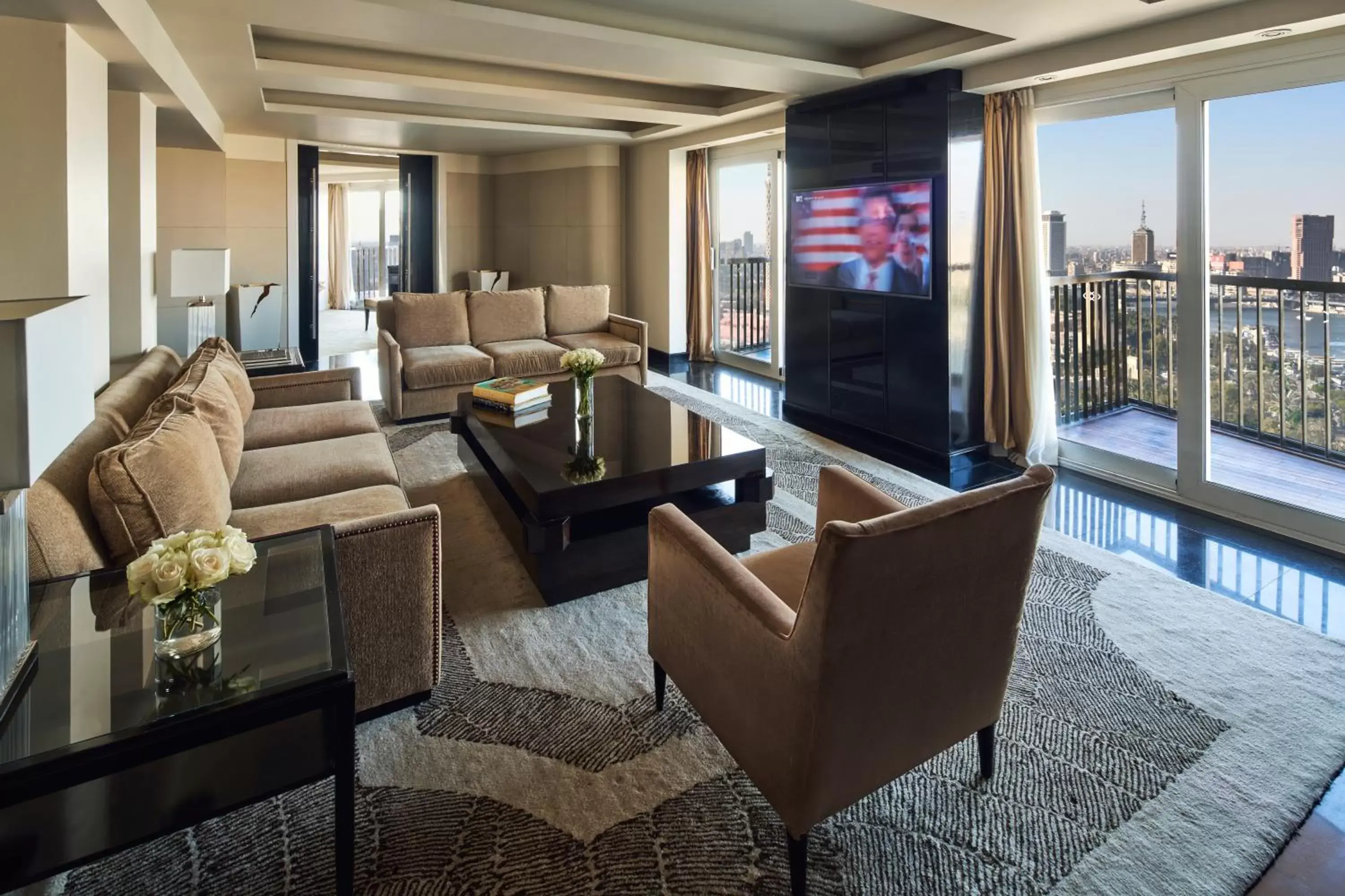 TV and multimedia, Seating Area in Sofitel Cairo Nile El Gezirah