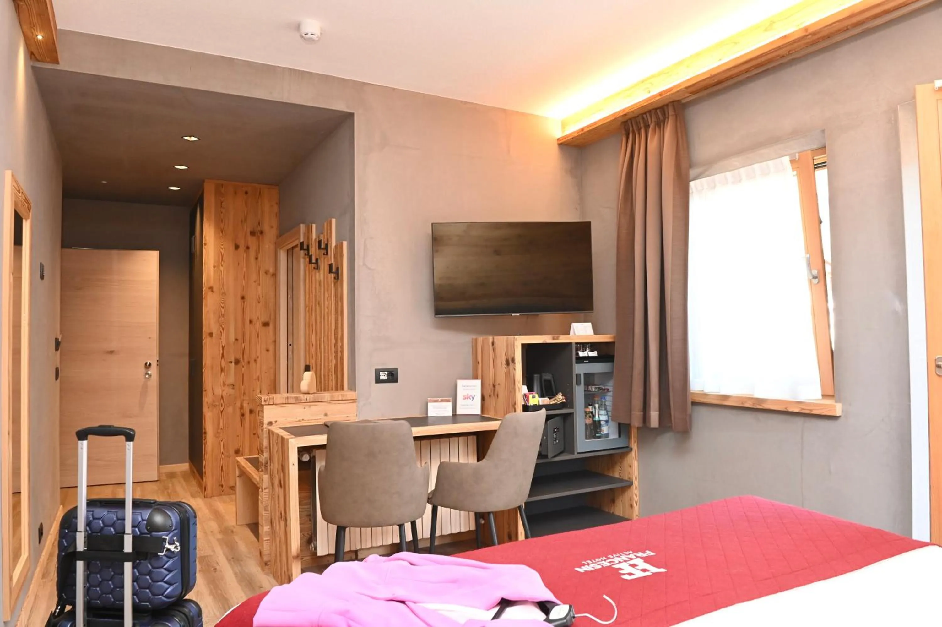 Bed in Francesin Active Hotel