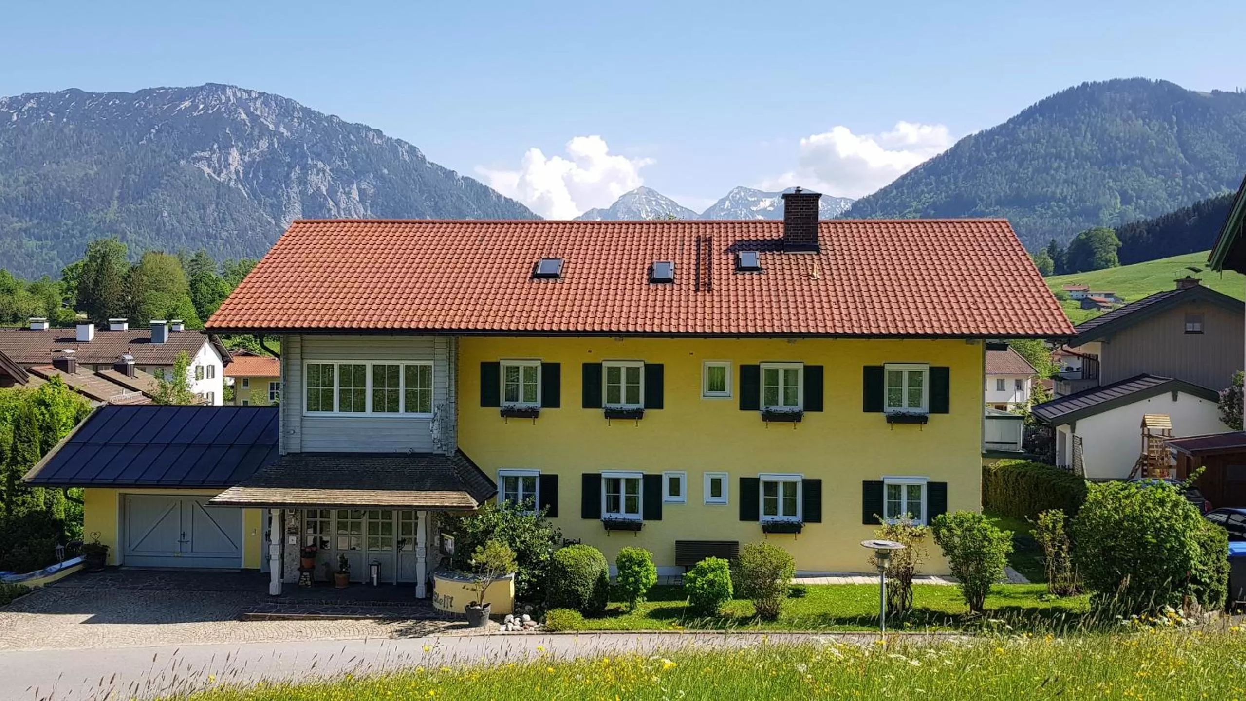 Property building in Hotel Steffl Garni inkl Chiemgau Karte
