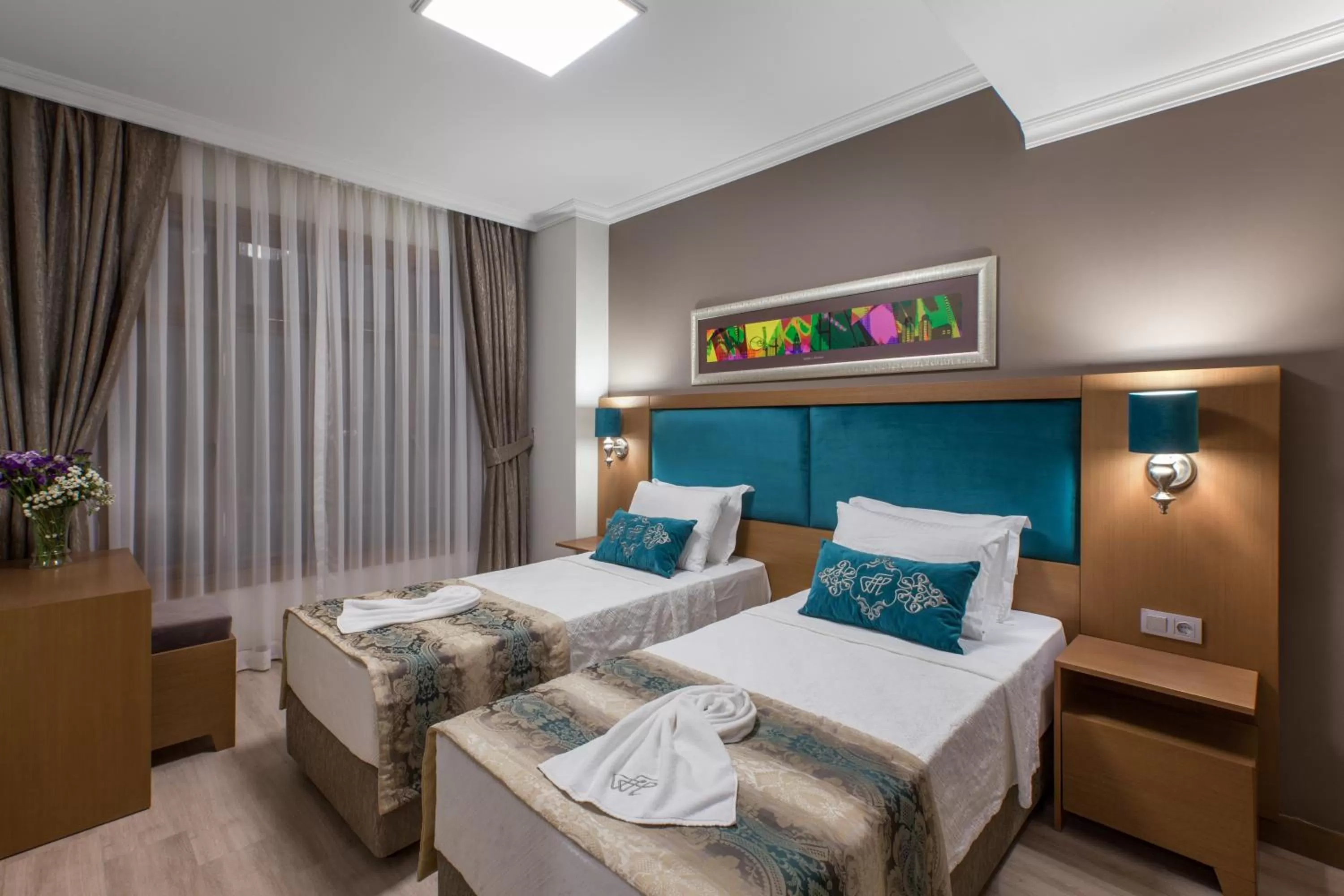 Bed in Ferman Hilal Hotel-Special Category