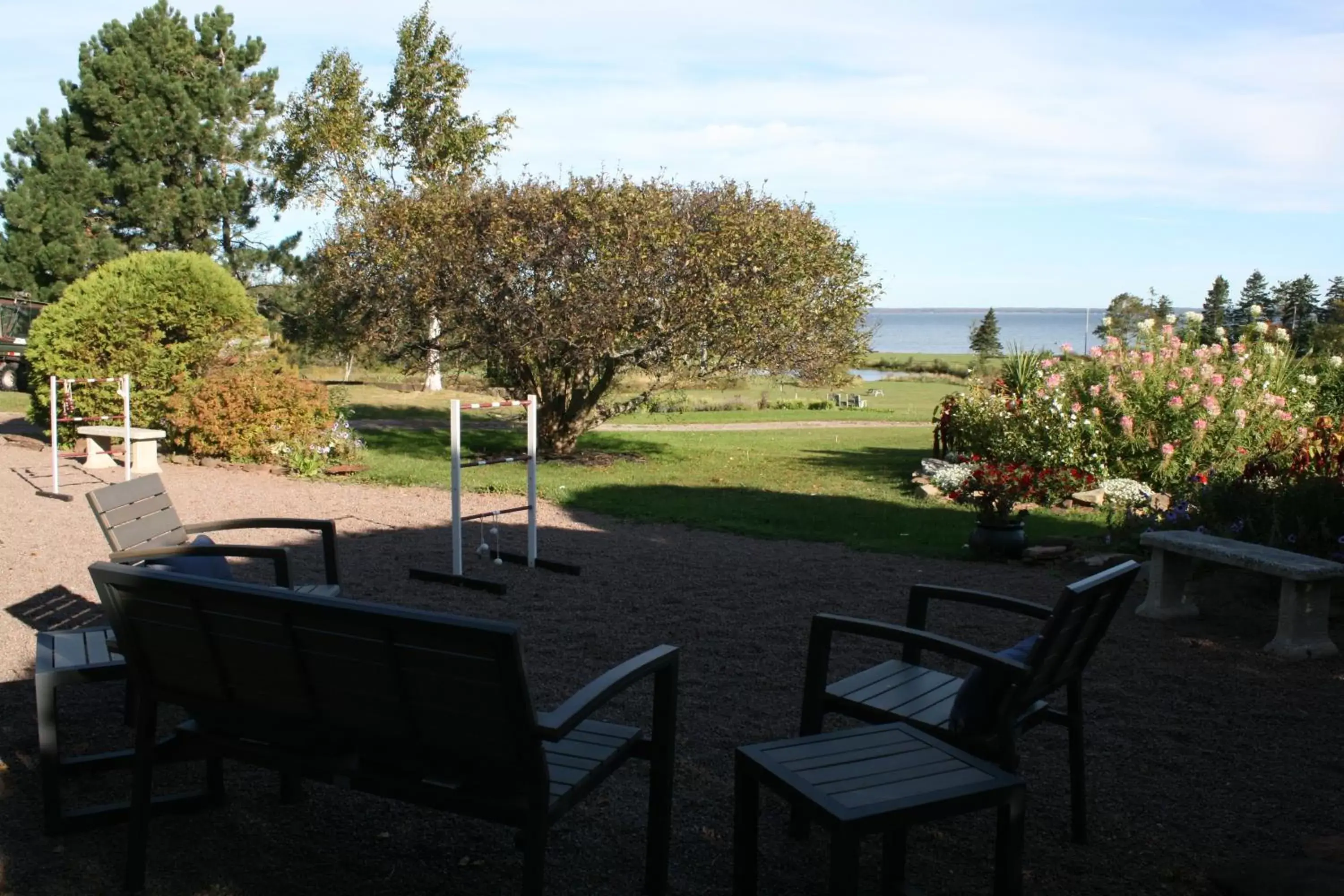 Patio in Amherst Shore Country Inn