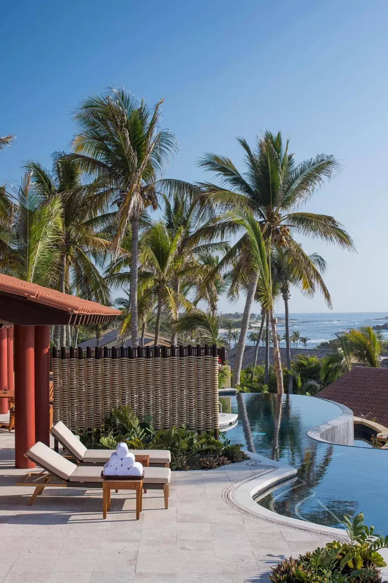 Balcony/Terrace, Swimming Pool in Four Seasons Resort Punta Mita