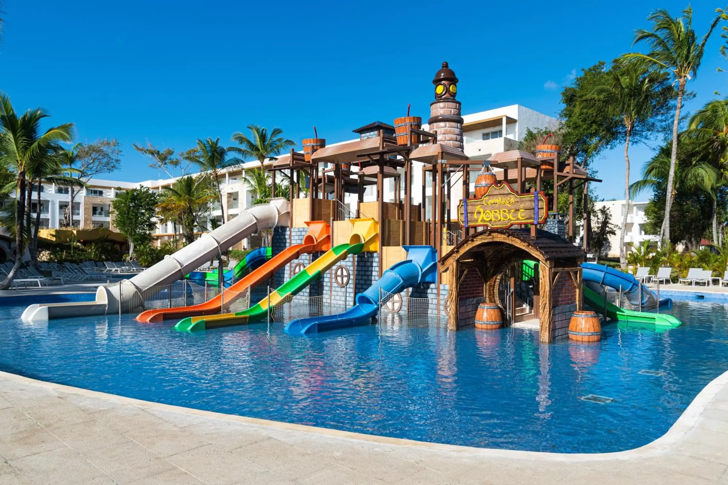 Children play ground, Water Park in Princess Family Club Bavaro - All Inclusive