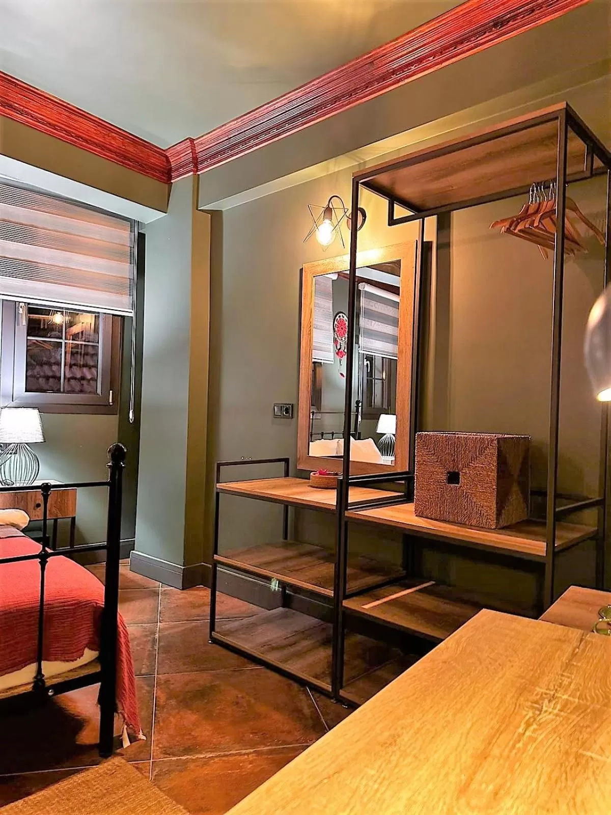 Decorative detail, Bed in Sunset Hotel Marmaris