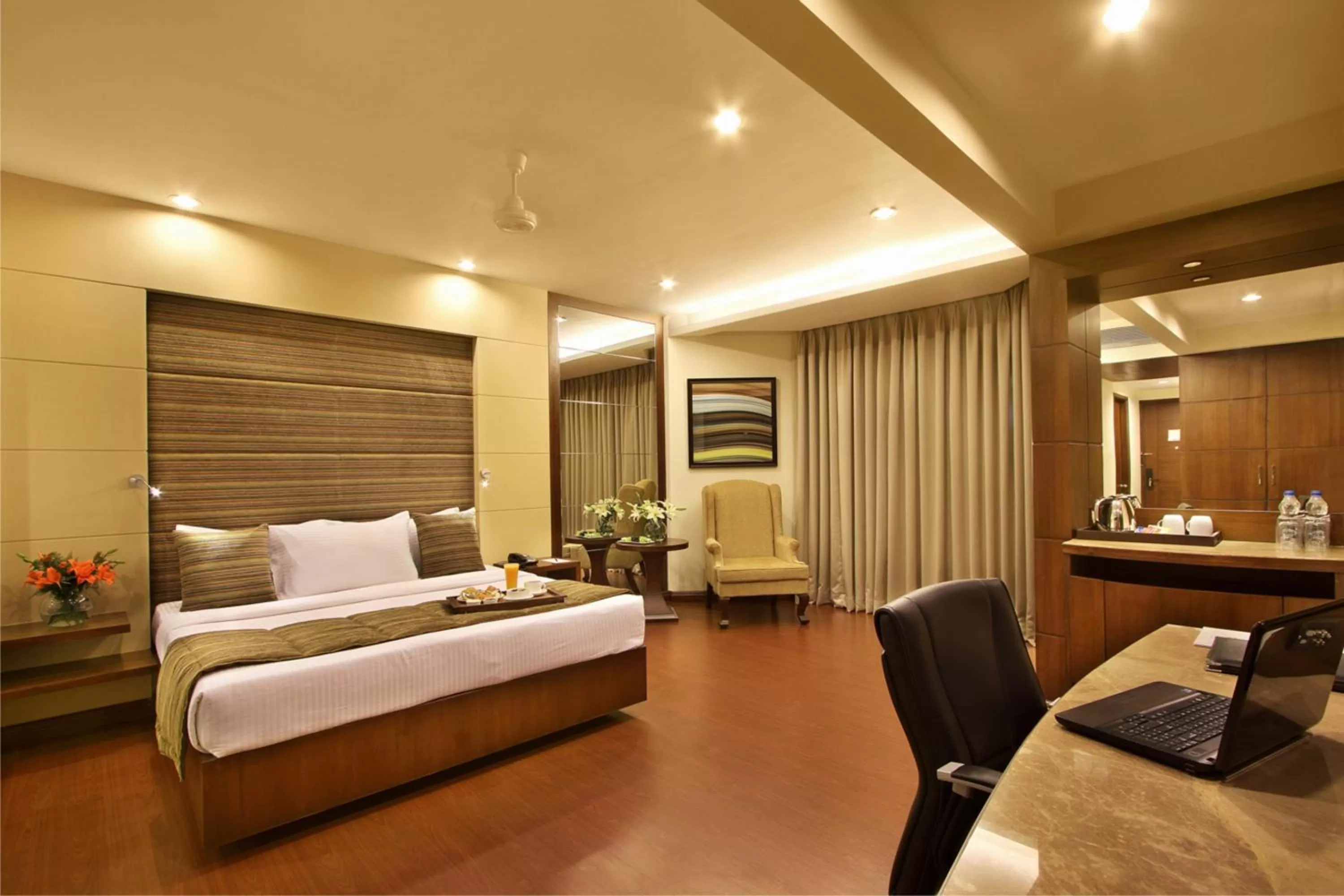 Photo of the whole room, Bed in Hotel Express Residency Vadodara