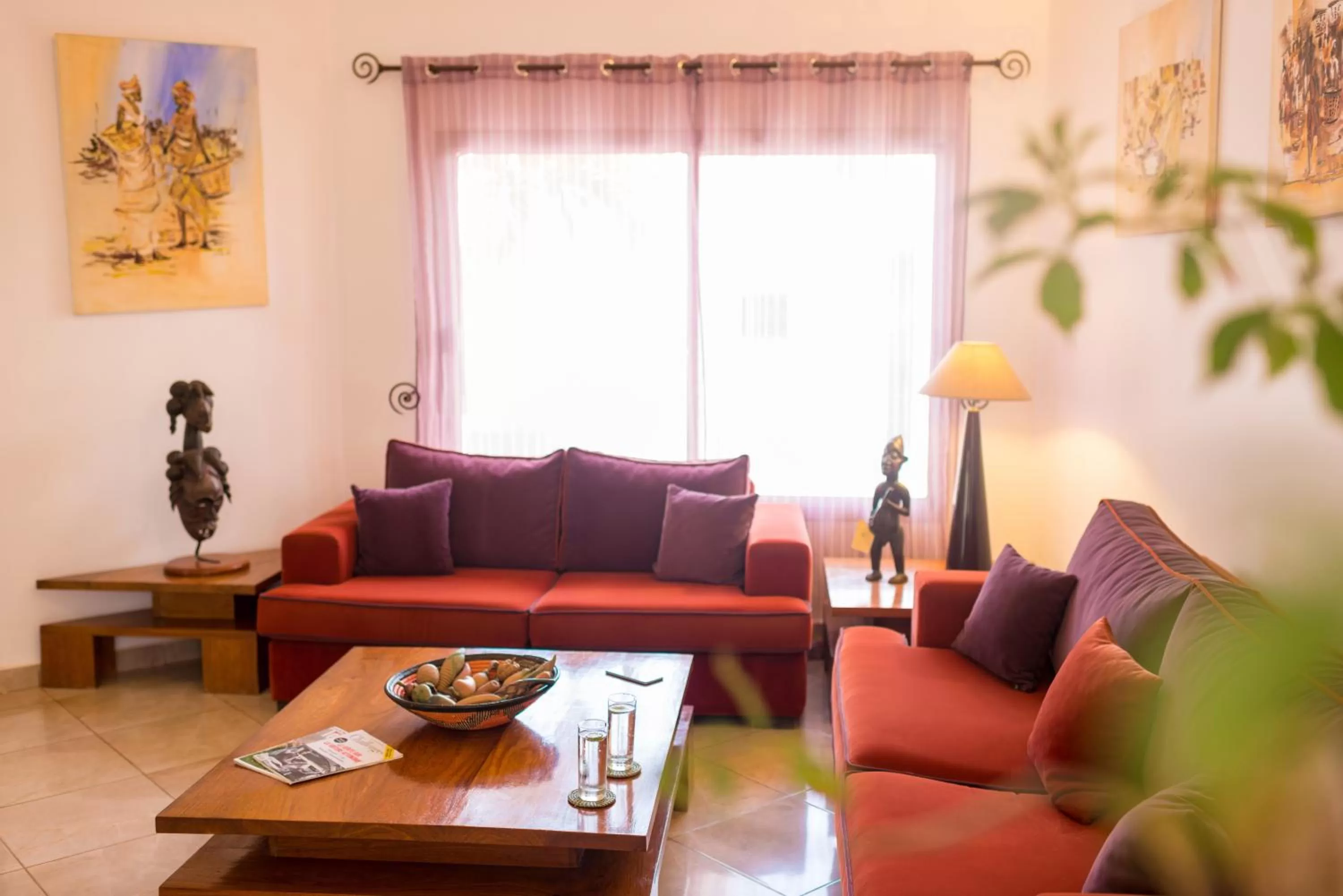 Living room in La Résidence