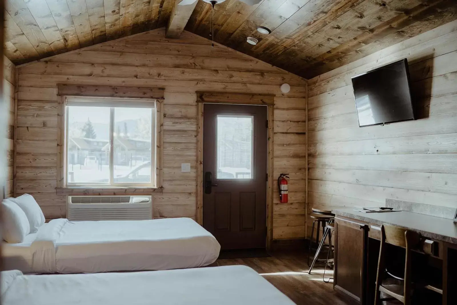 Bed in Teton Valley Resort