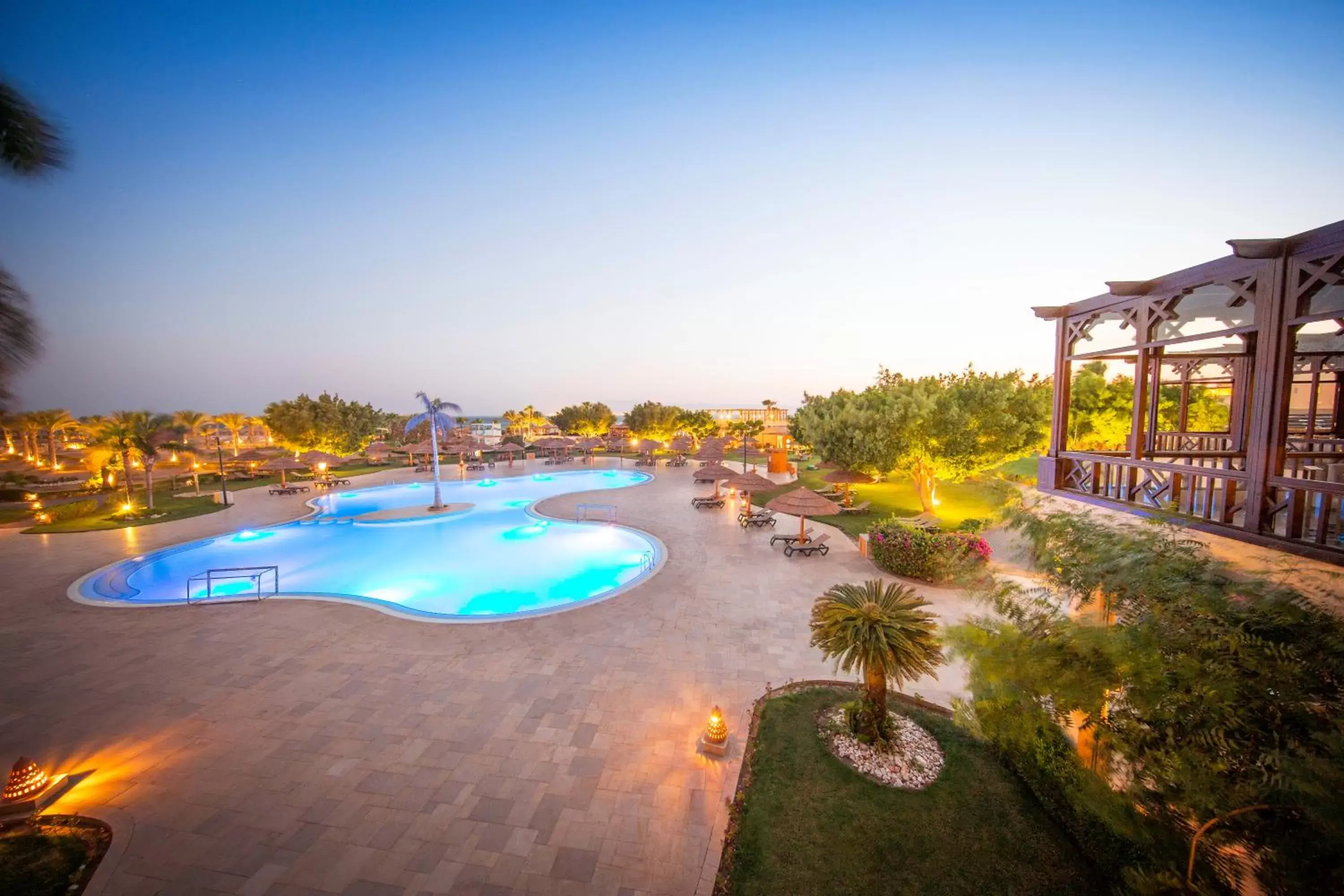 Swimming pool, Pool View in Robinson Soma Bay