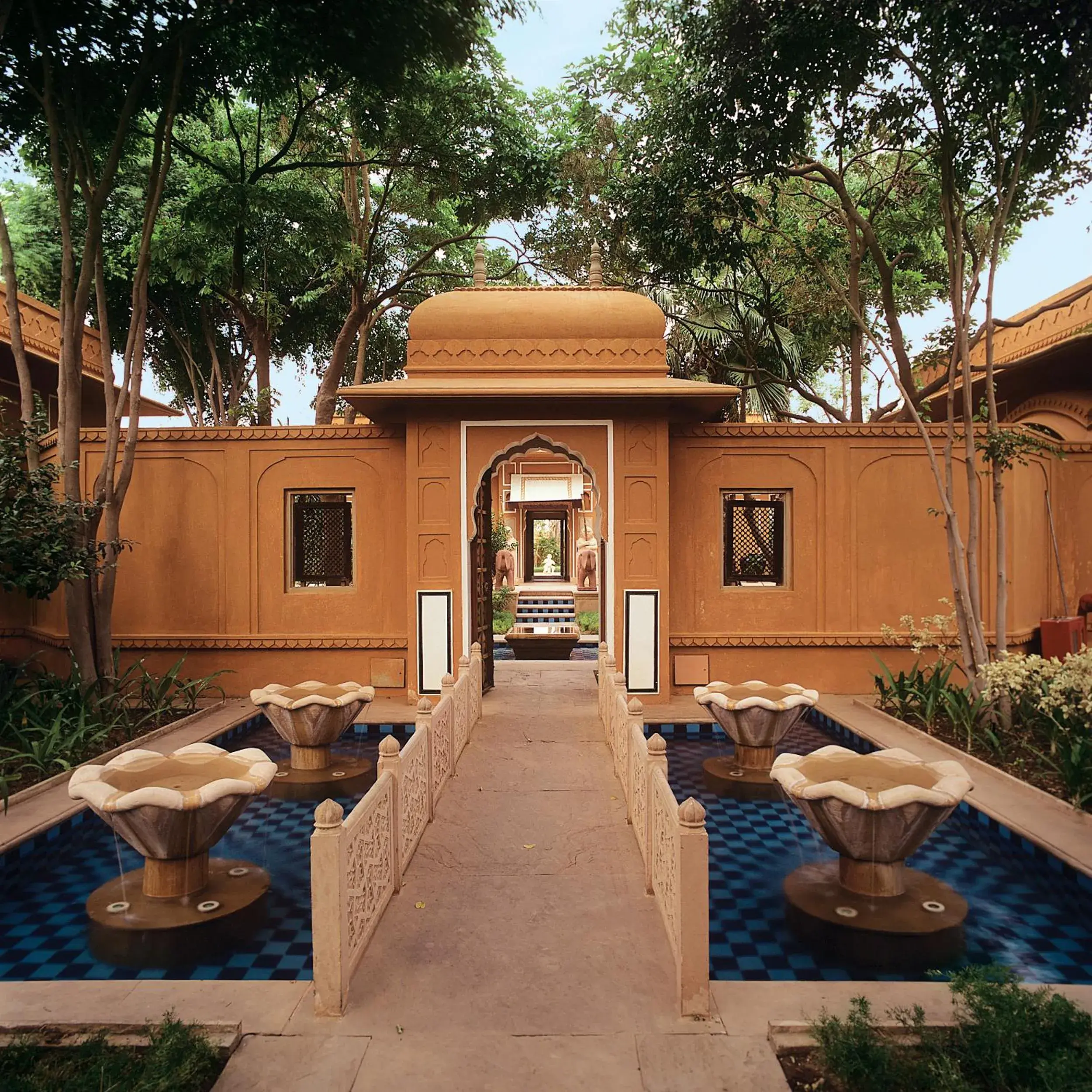 Garden in The Oberoi Rajvilas Jaipur