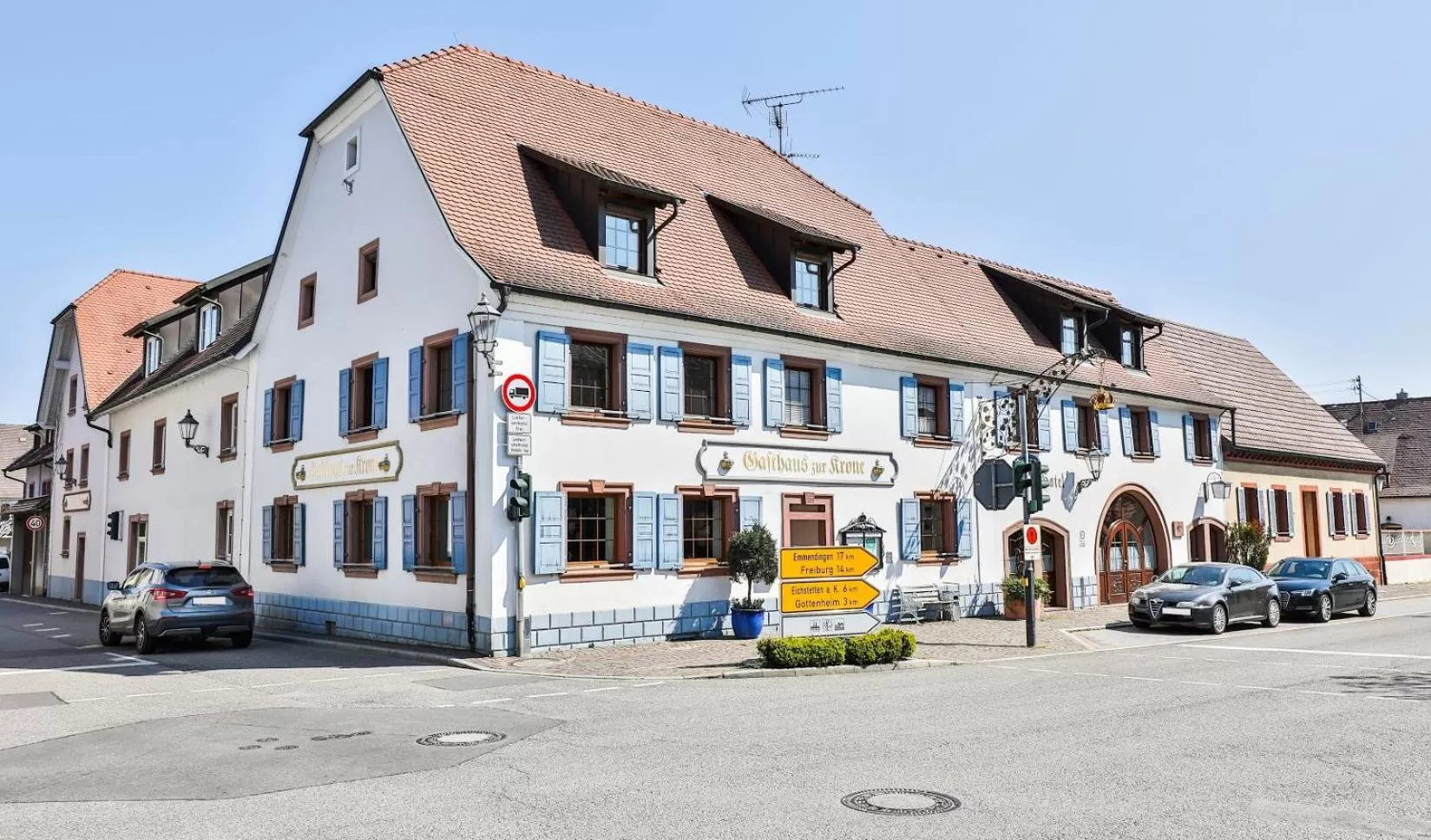Facade/entrance in Hotel-Gasthaus "Krone"