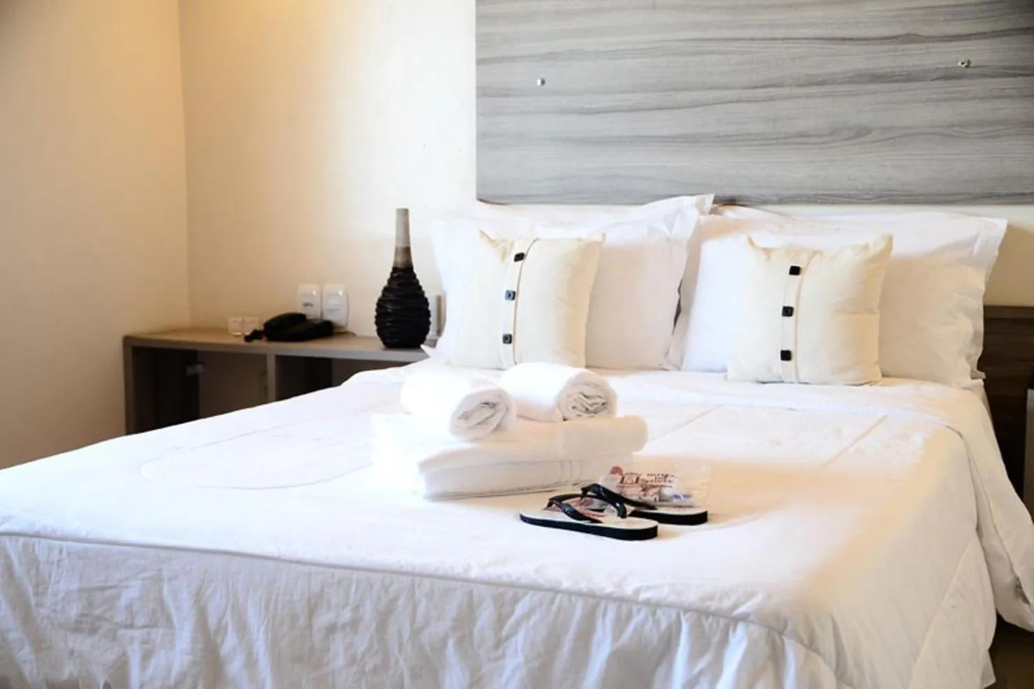 Bed in Hotel Do Forte