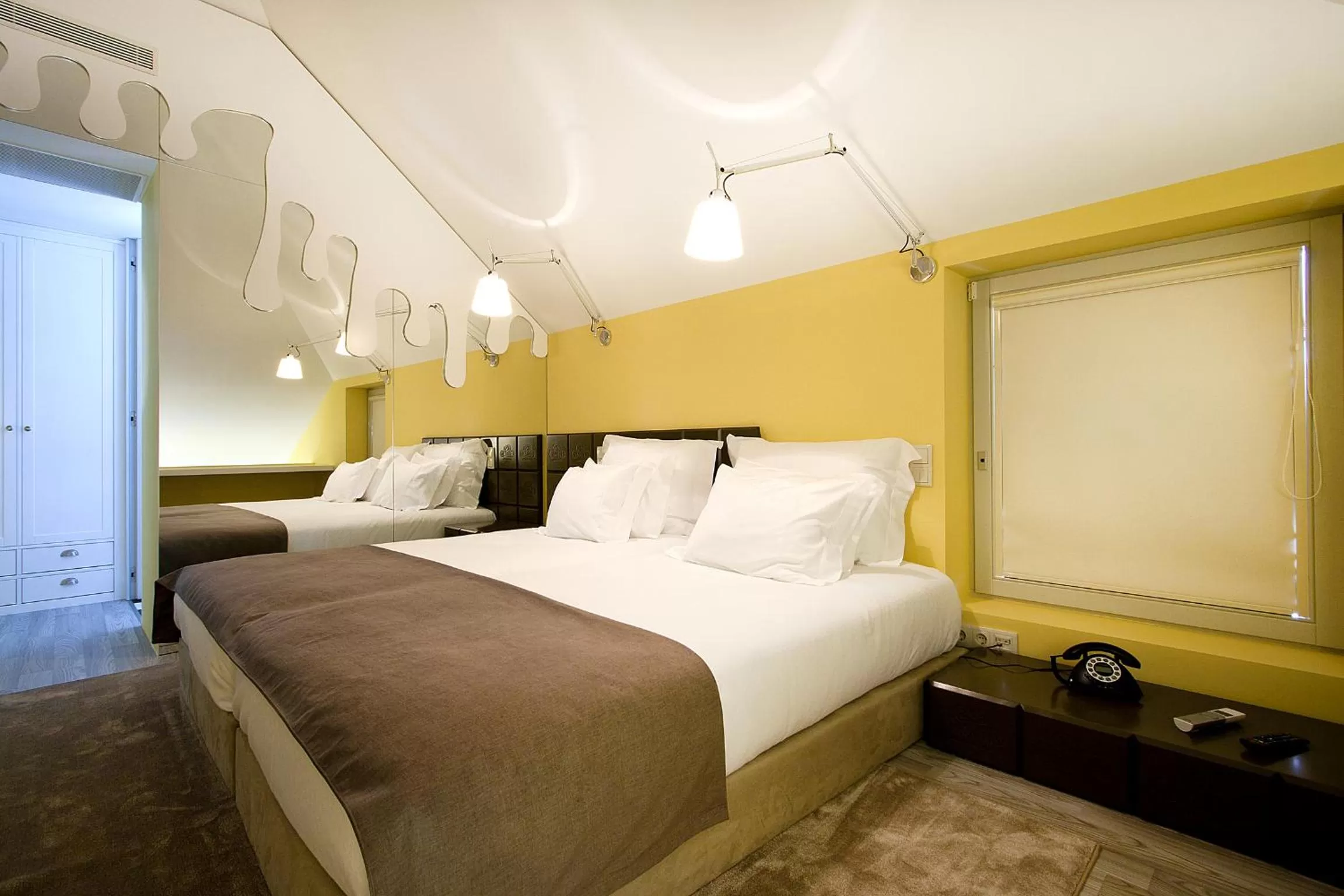 Decorative detail, Bed in Hotel Fabrica do Chocolate