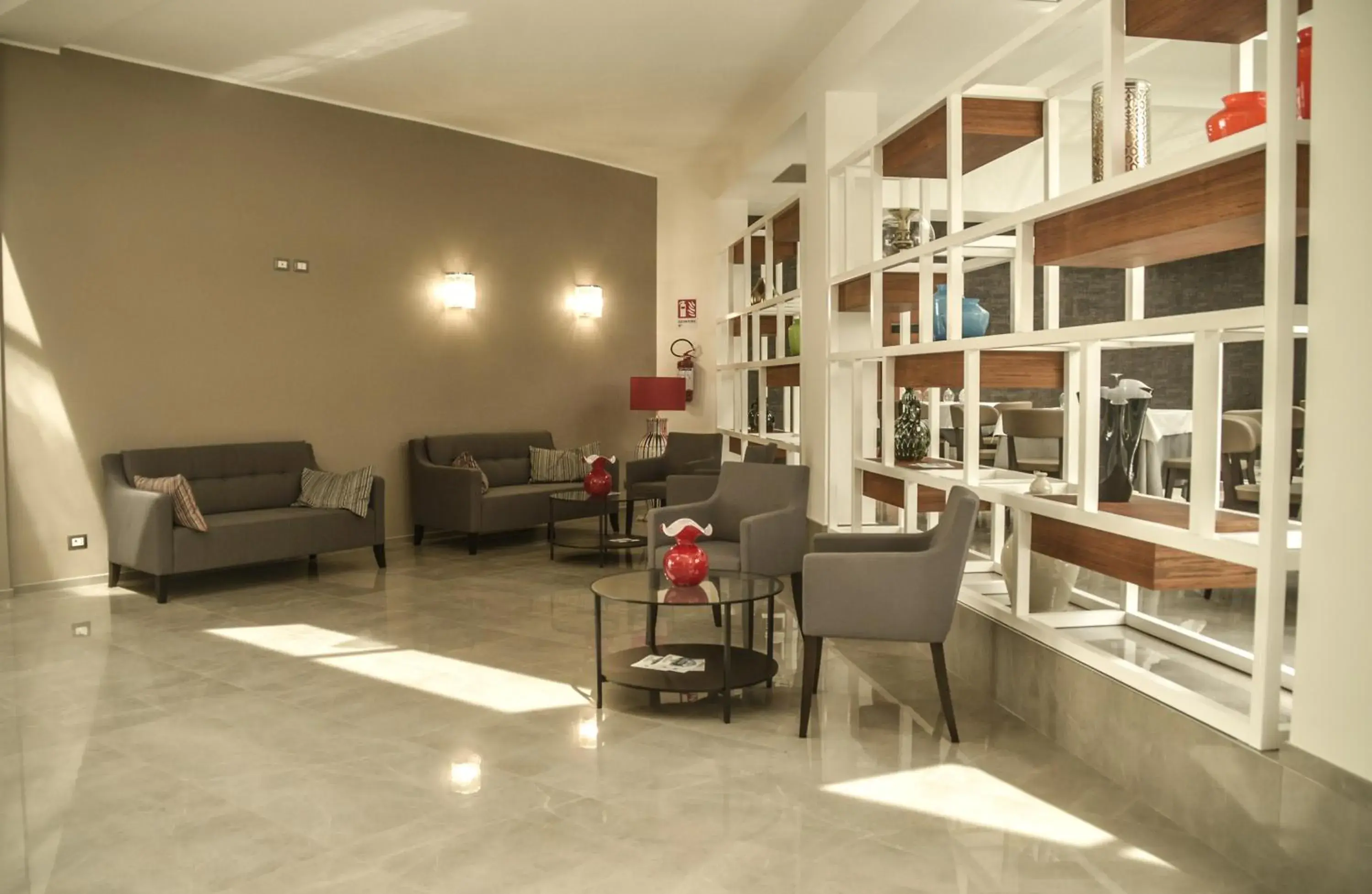 Lobby or reception in Hotel d'Aragona