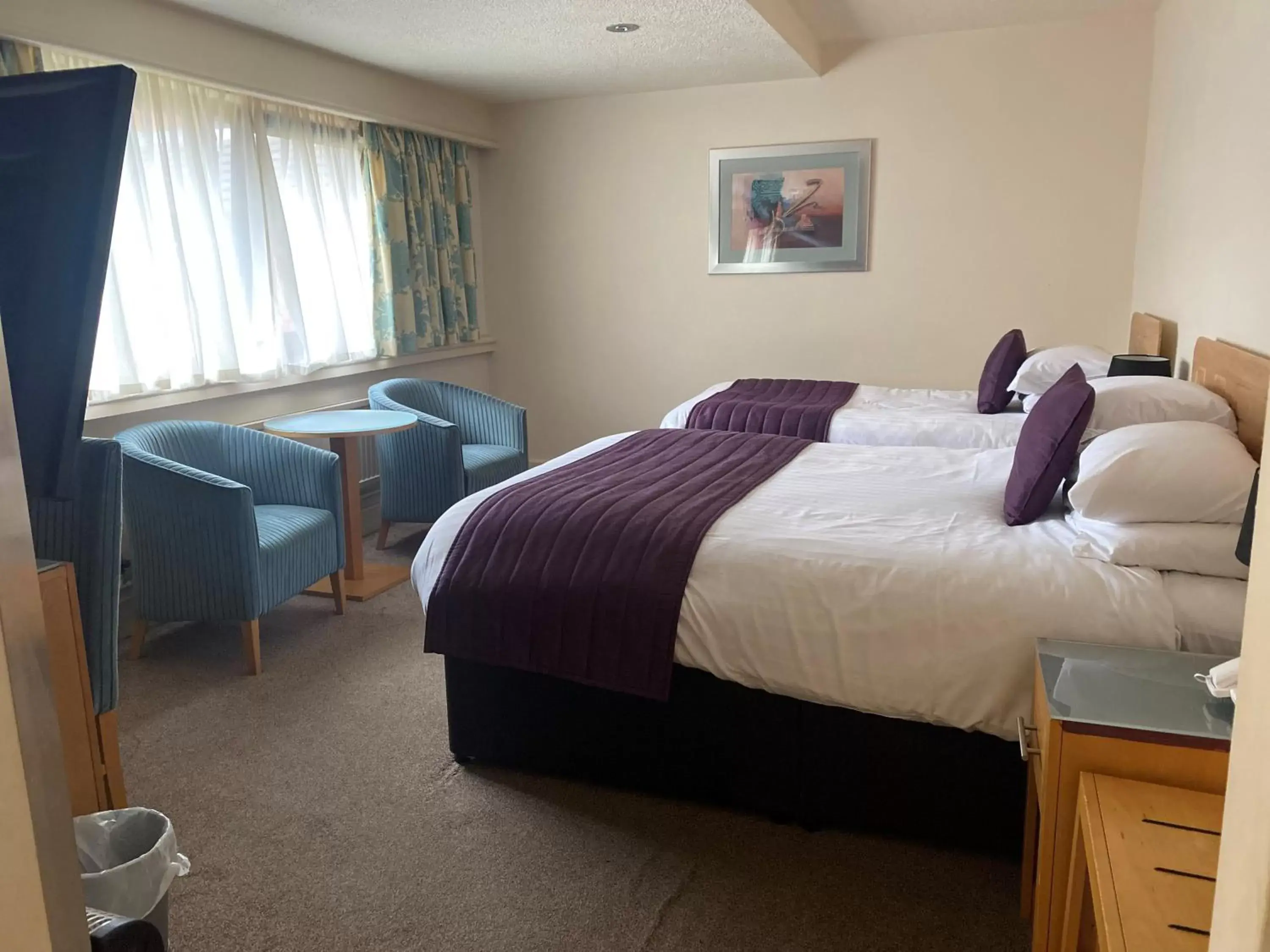 Bedroom, Bed in Best Western Frodsham Forest Hills Hotel