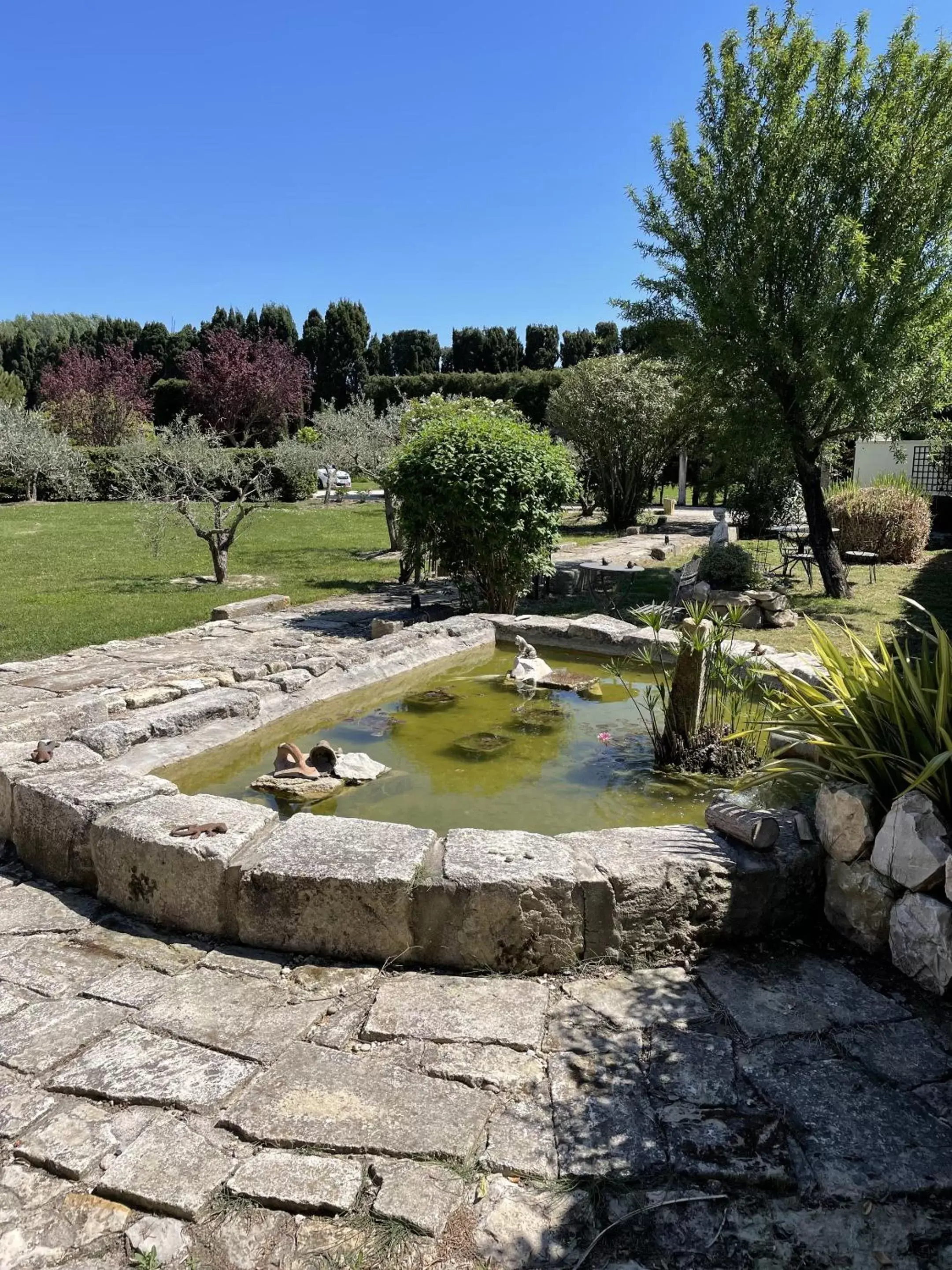 Garden in Le Mas Des Chutes