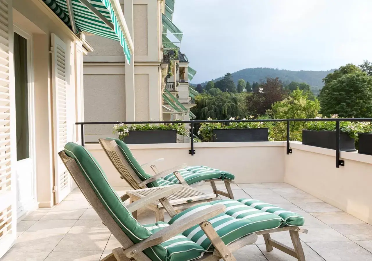Balcony/Terrace in Brenners Park-Hotel & Spa - an Oetker Collection Hotel