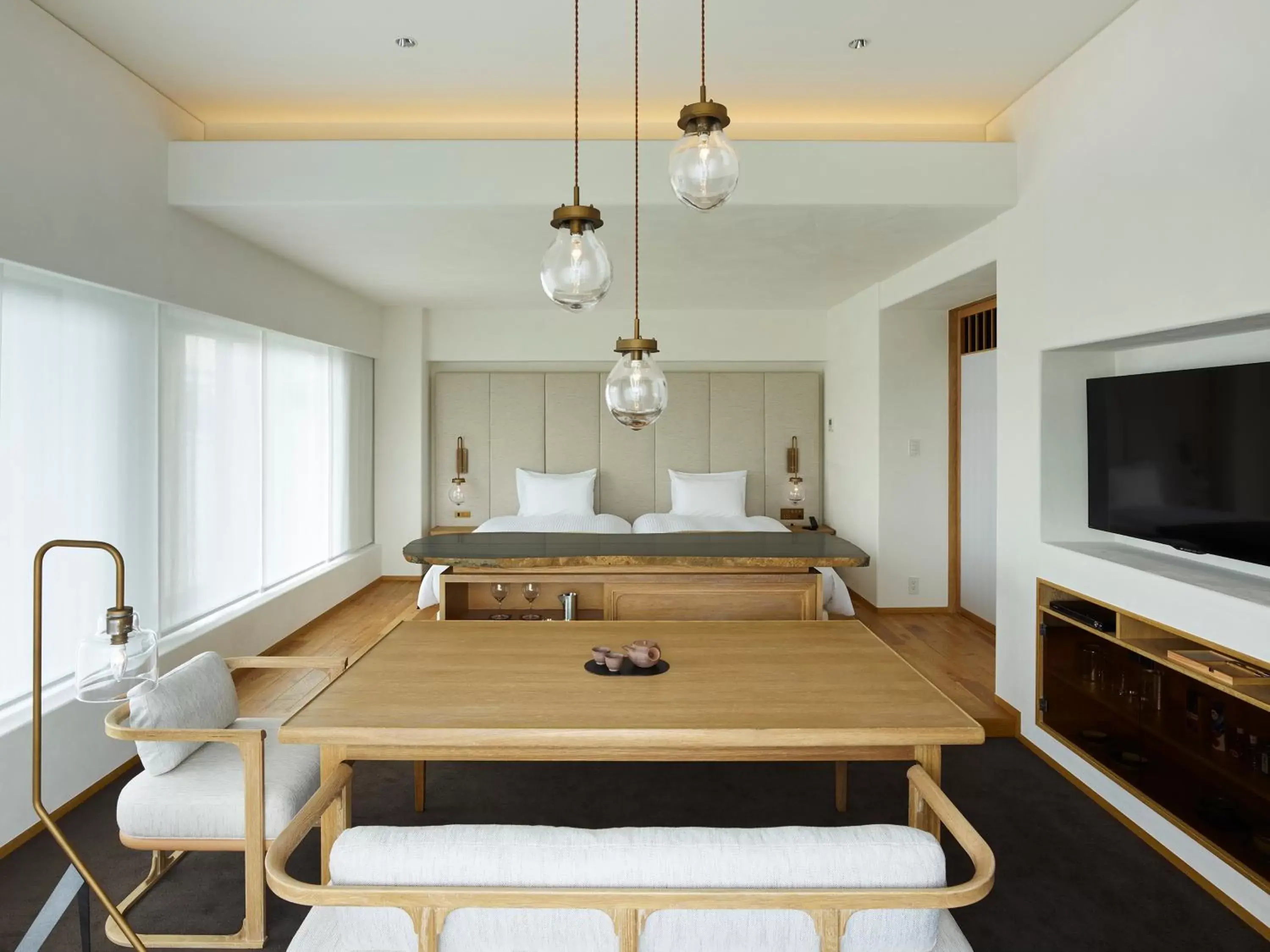 Photo of the whole room in Hotel The Celestine Kyoto Gion Photo of the whole room in Hotel The Celestine Kyoto Gion