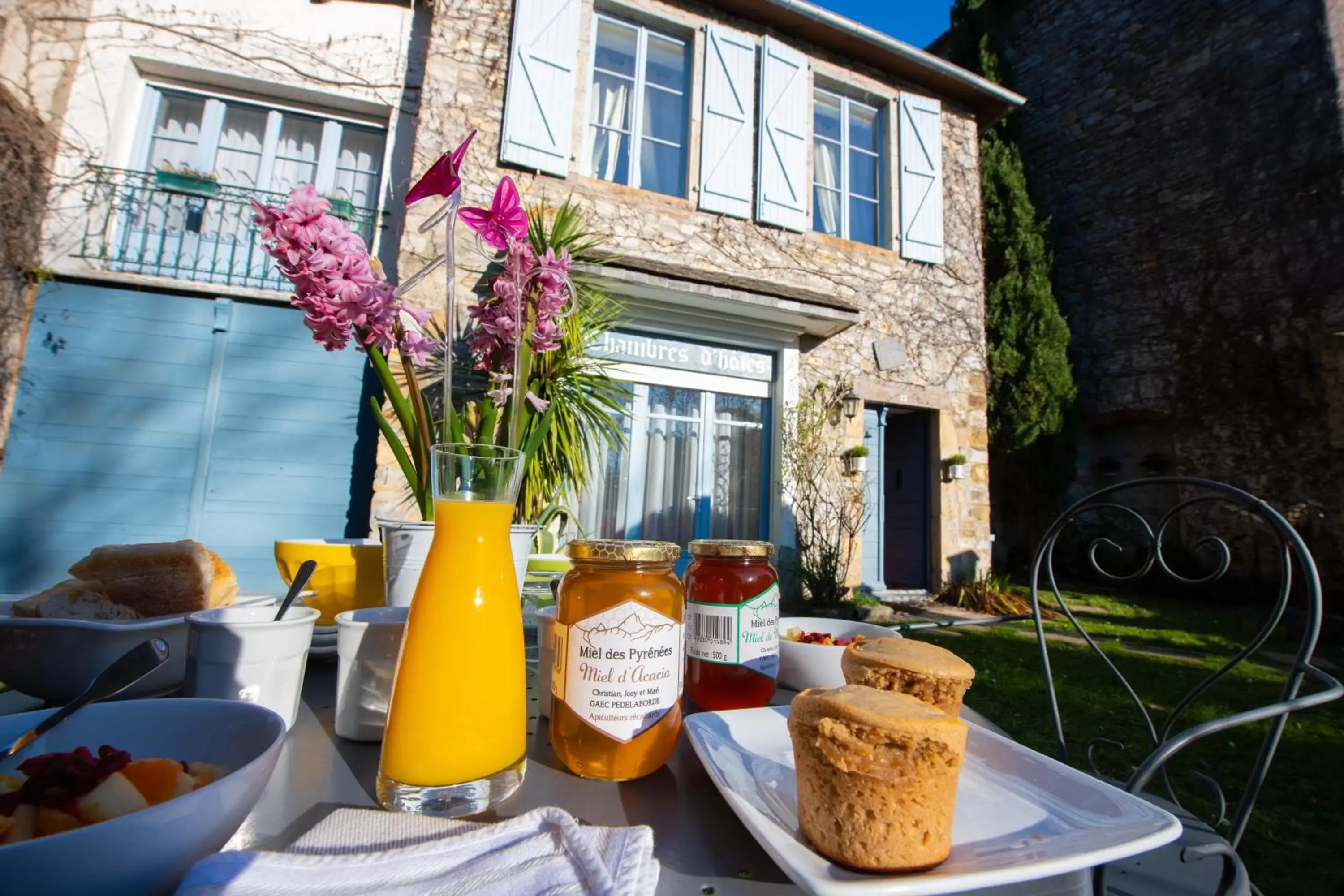 Continental breakfast in B&B Amphitryon