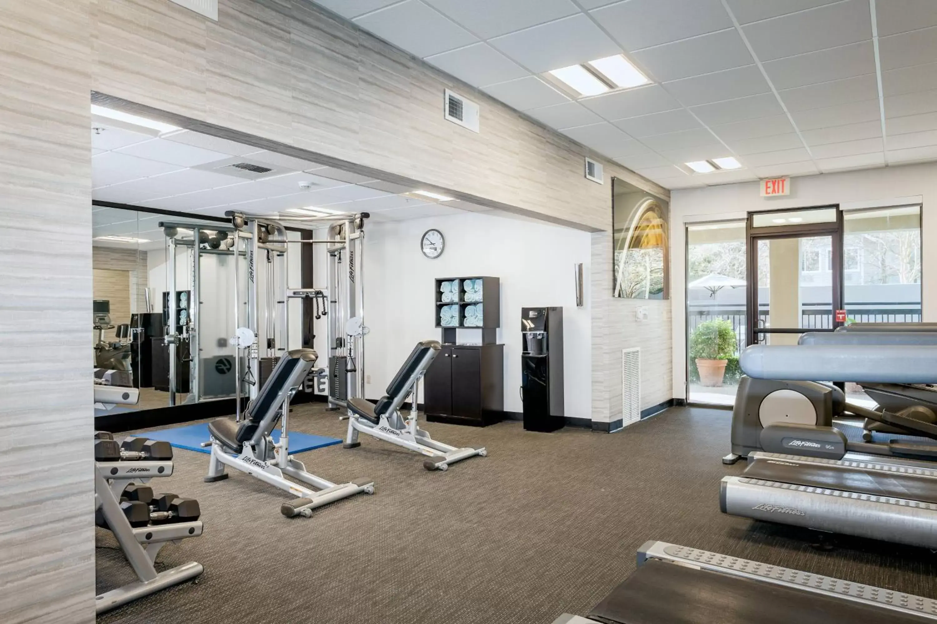 Fitness centre/facilities, Fitness Center/Facilities in Courtyard by Marriott Stockton