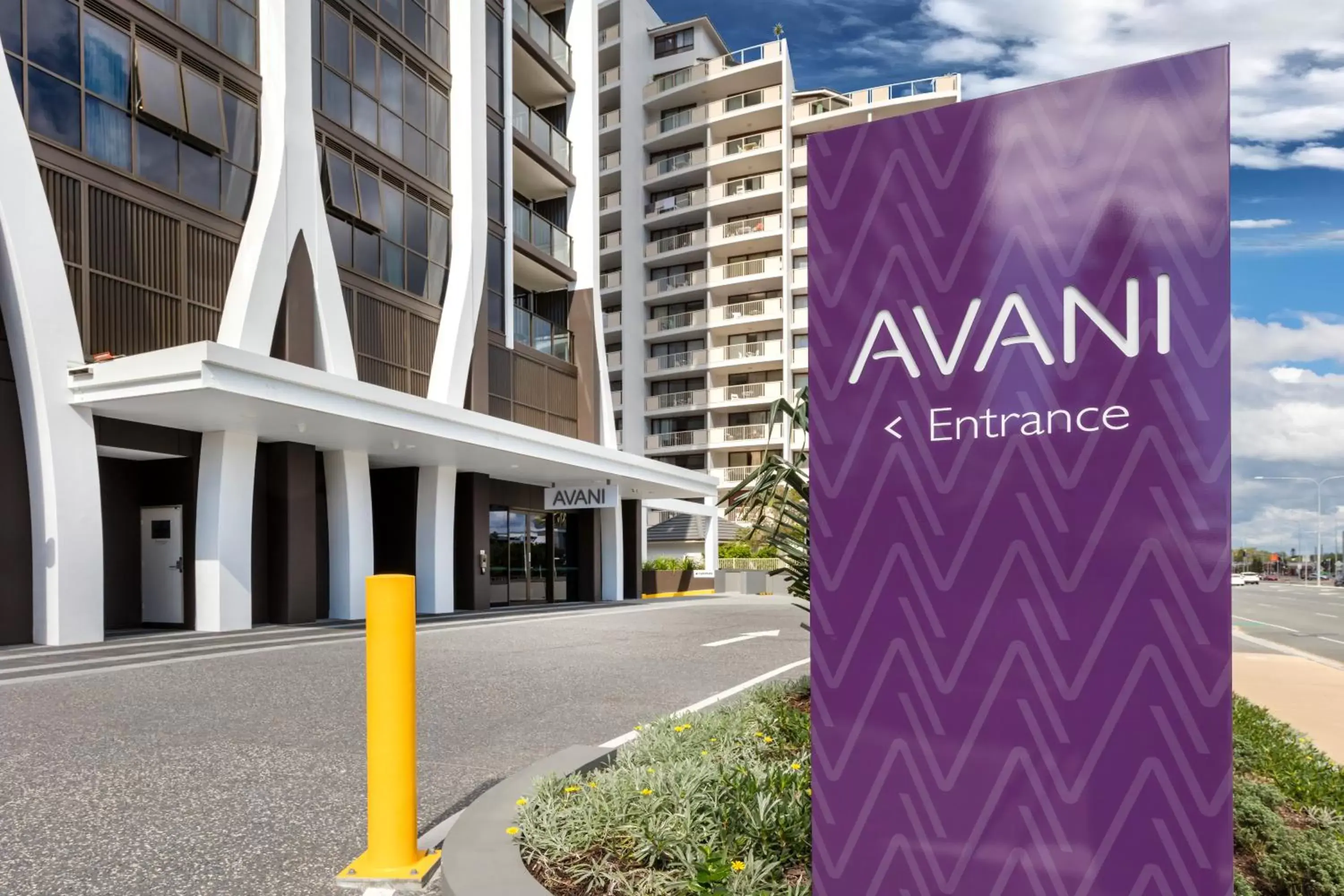 Facade/entrance in Avani Broadbeach Residences Facade/entrance in Avani Broadbeach Residences