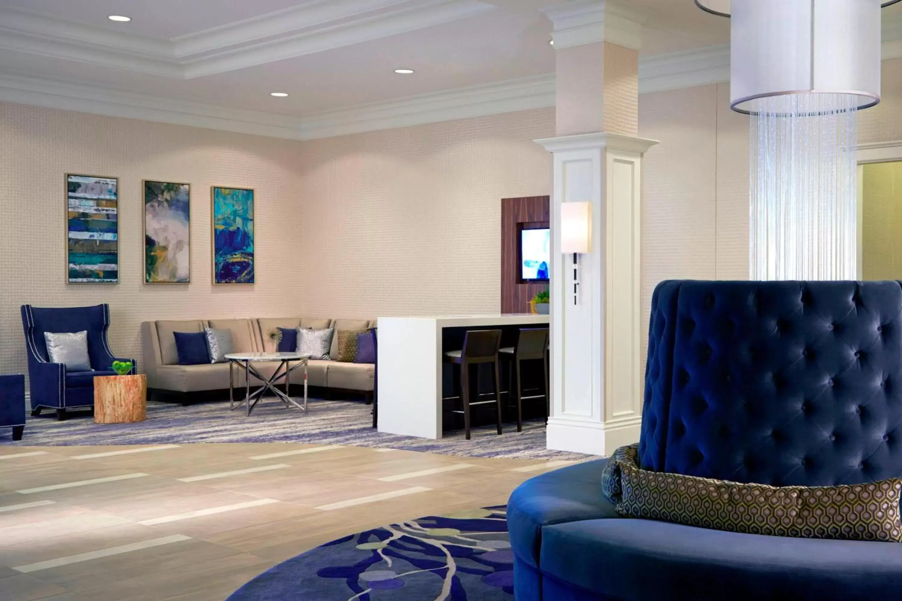 Lobby or reception, Seating Area in Milwaukee Marriott West