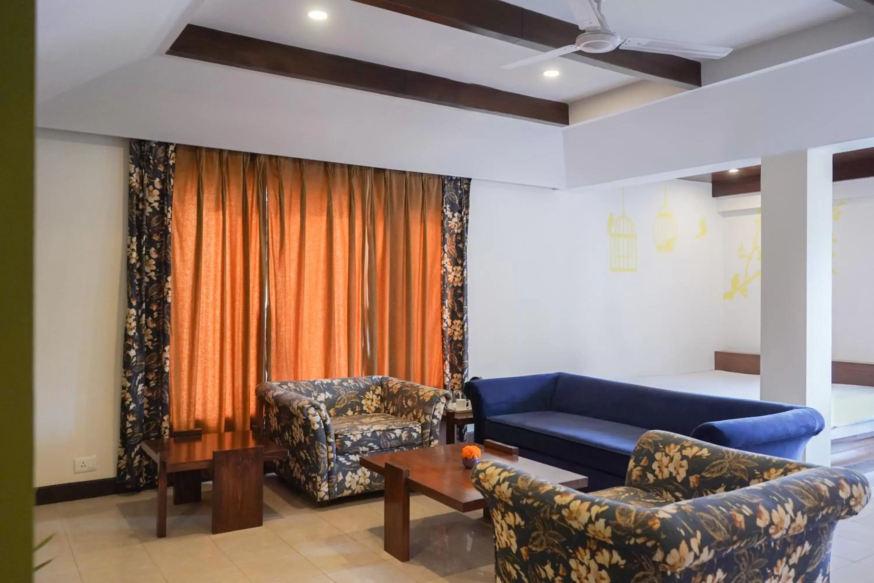 Living room, Seating Area in Country Inn Nature Resort Bhimtal