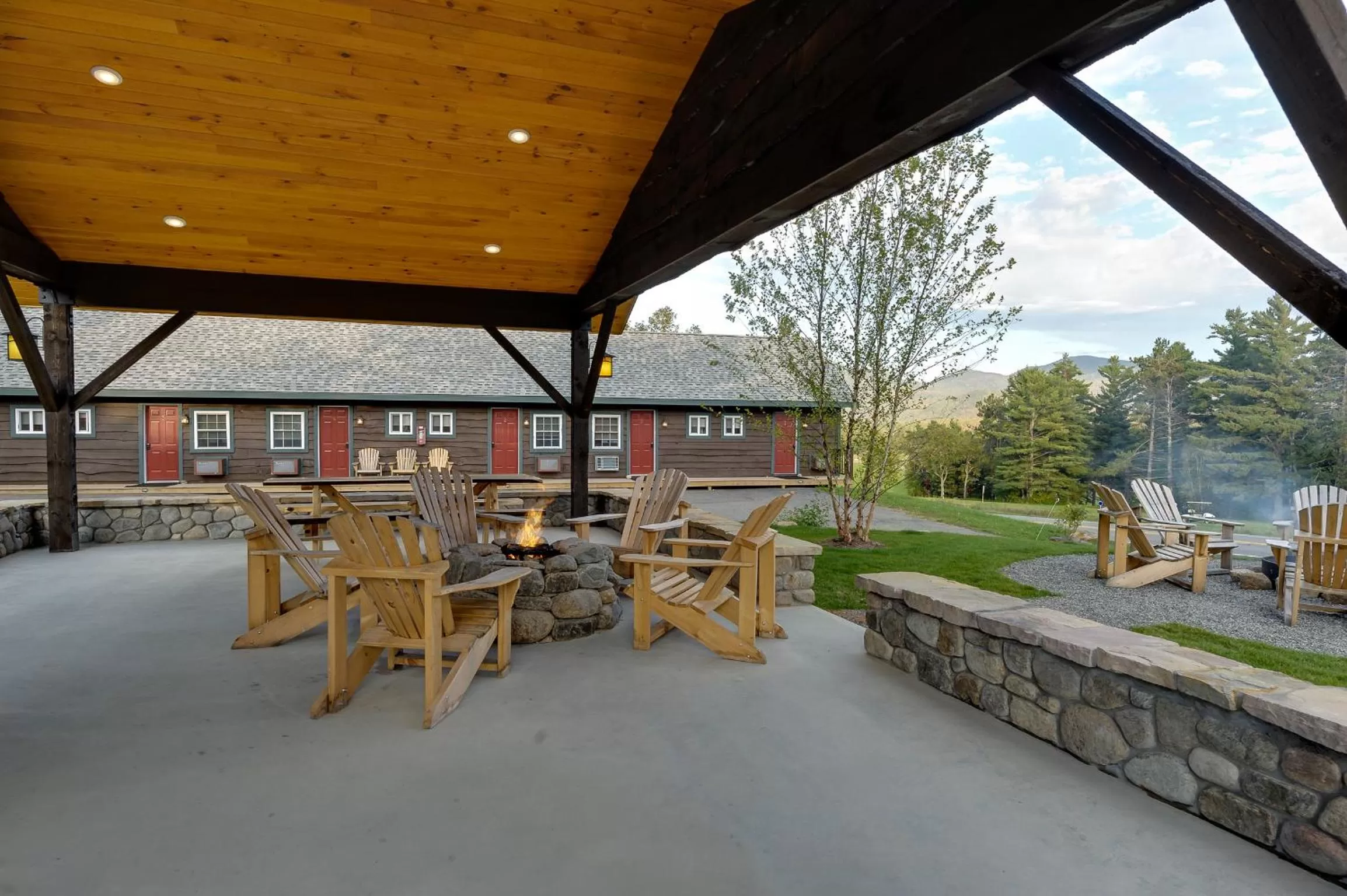Property building in Cobble Mountain Lodge