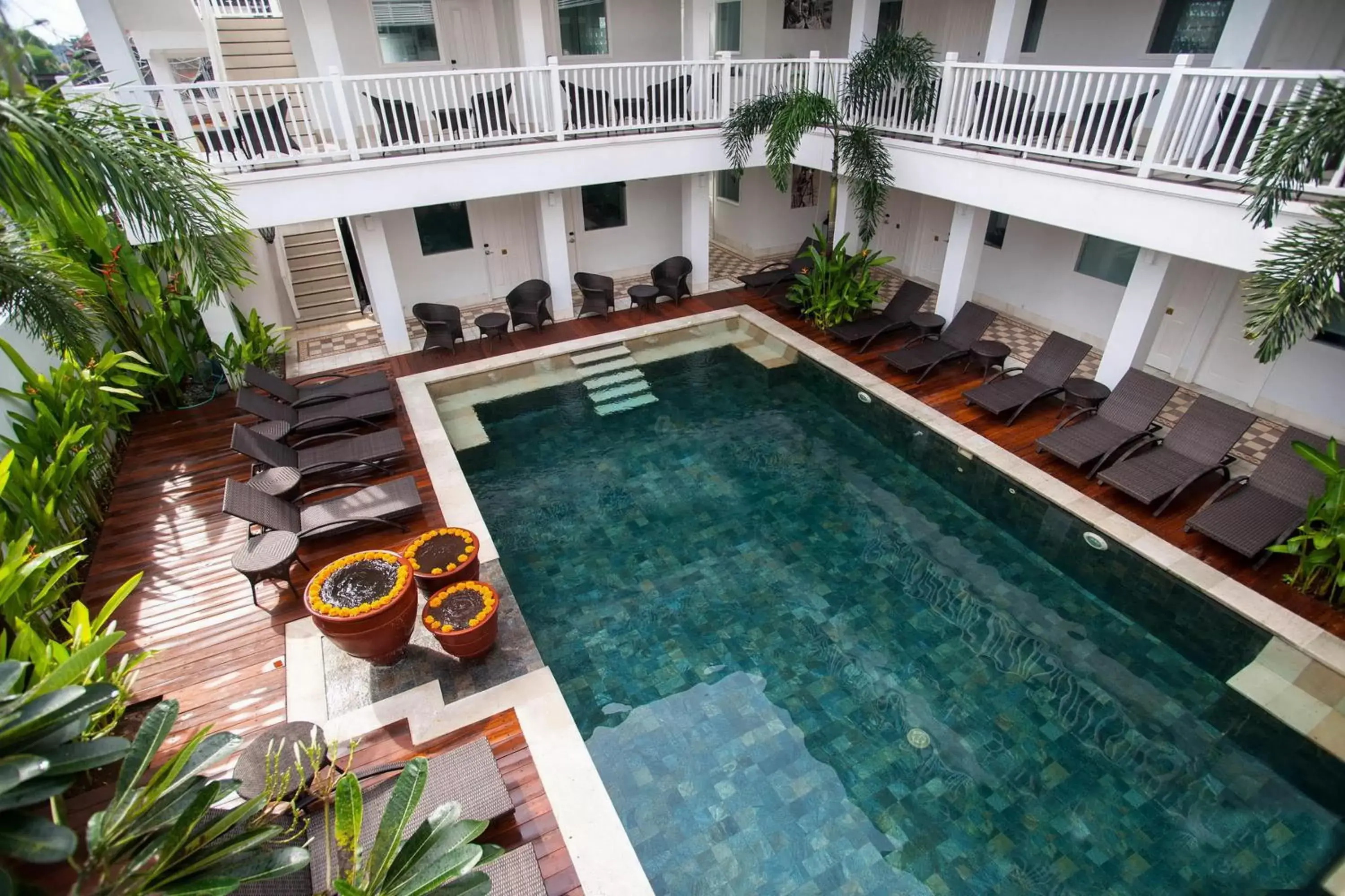 , Pool View in Samsara Inn