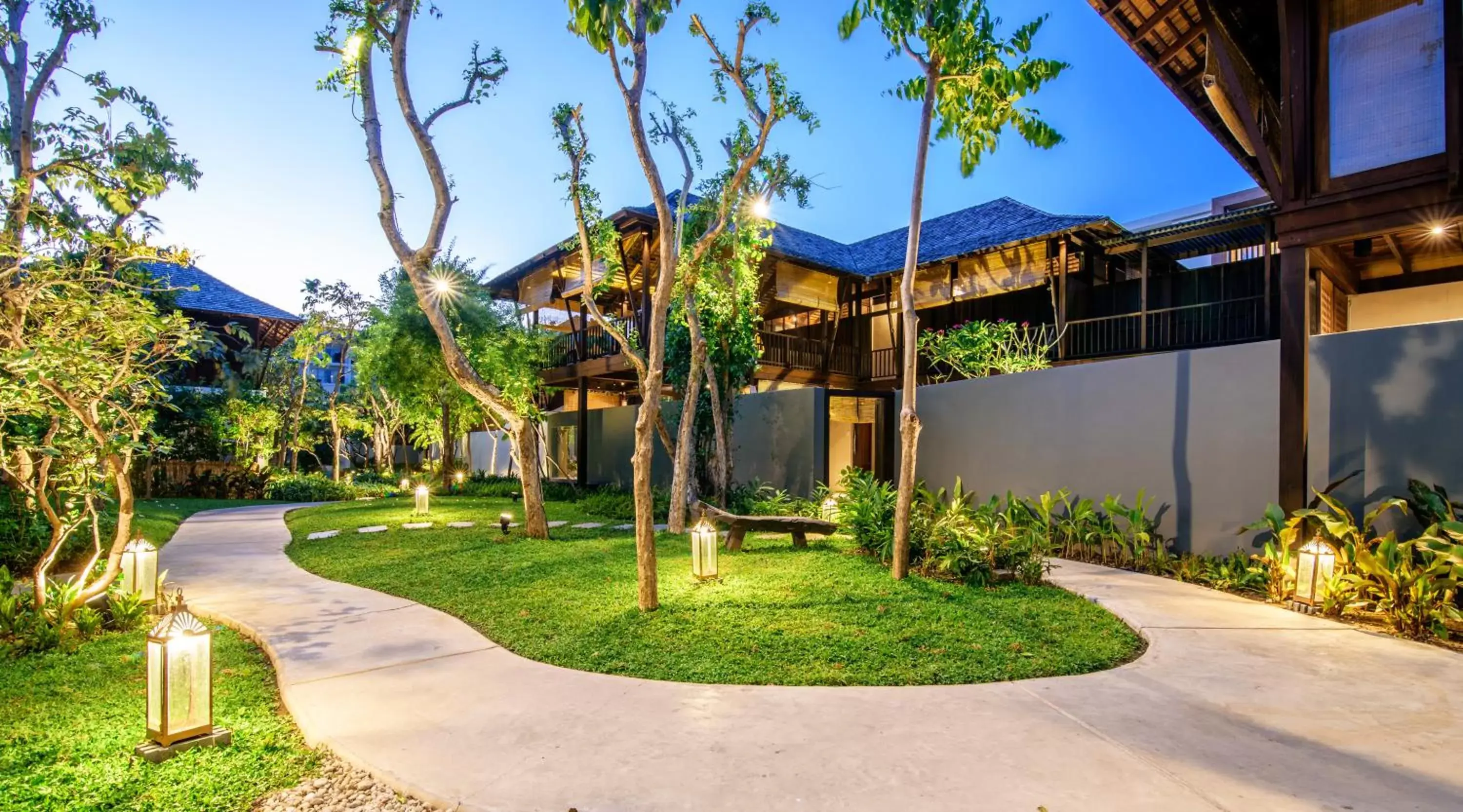 Garden view in The Palayana Hua Hin Garden view in The Palayana Hua Hin