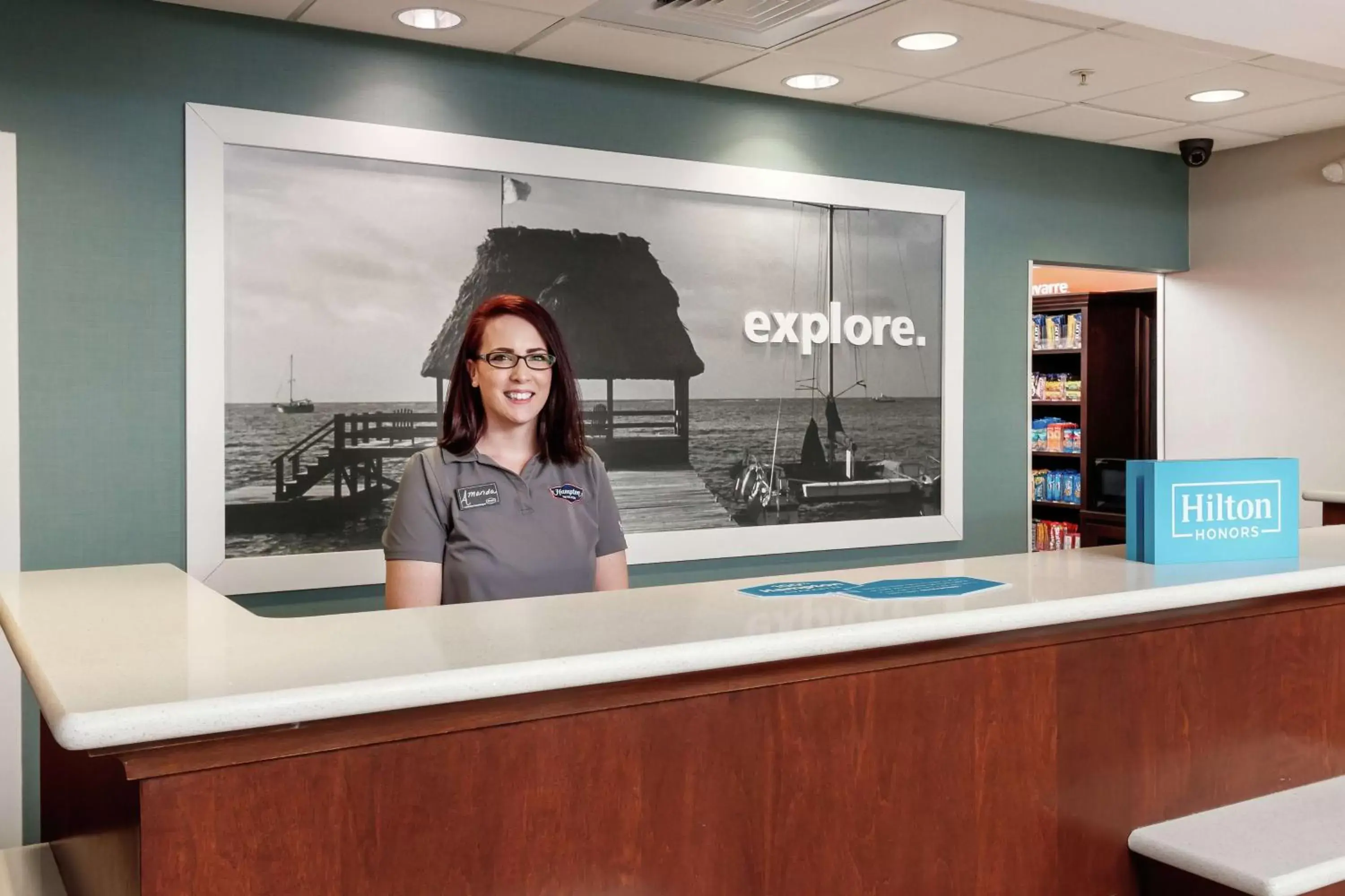 Lobby or reception in Hampton Inn & Suites Navarre Lobby or reception in Hampton Inn & Suites Navarre