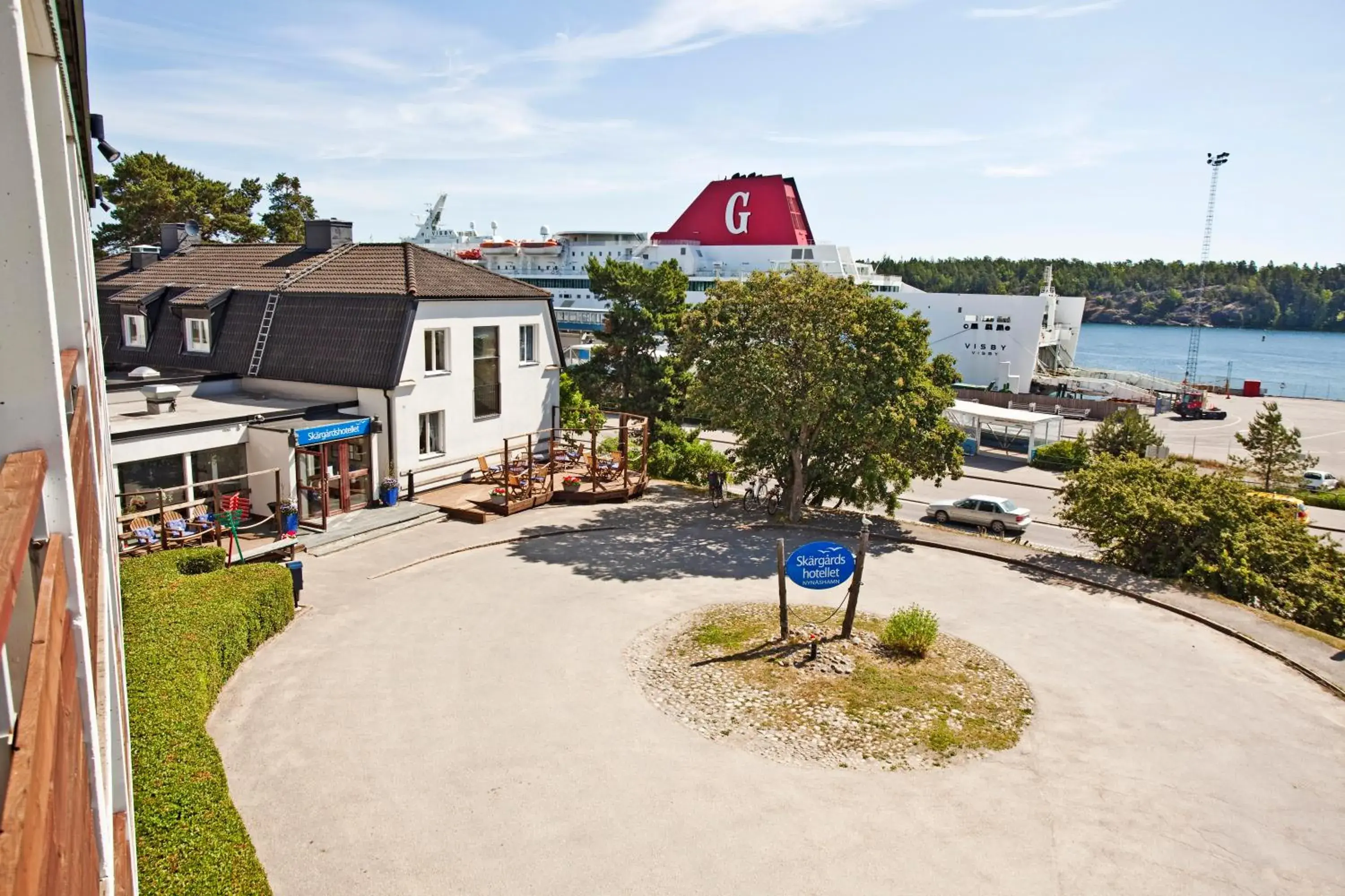 Facade/entrance in Skärgårdshotellet