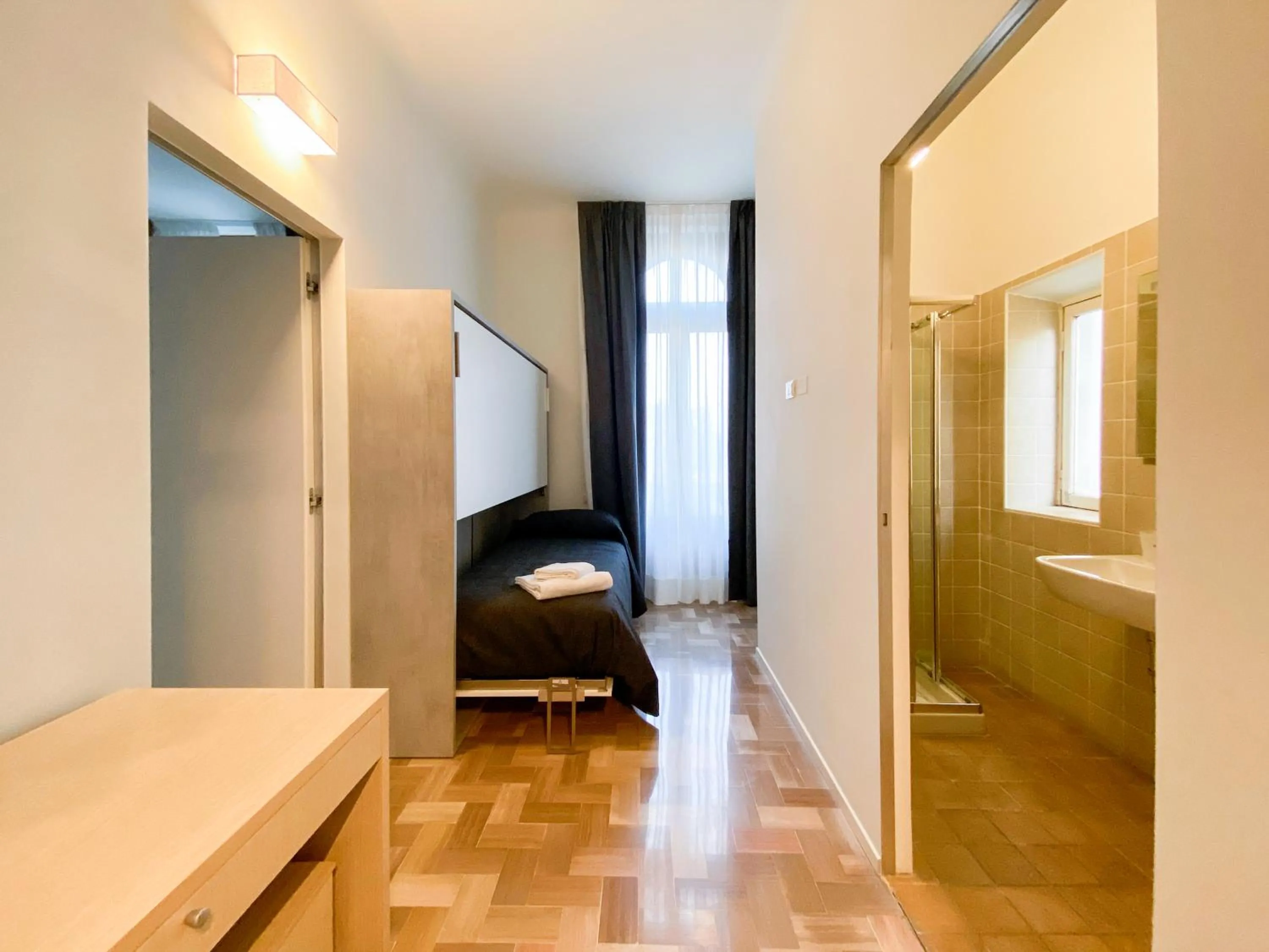 Bed in Villino Milano