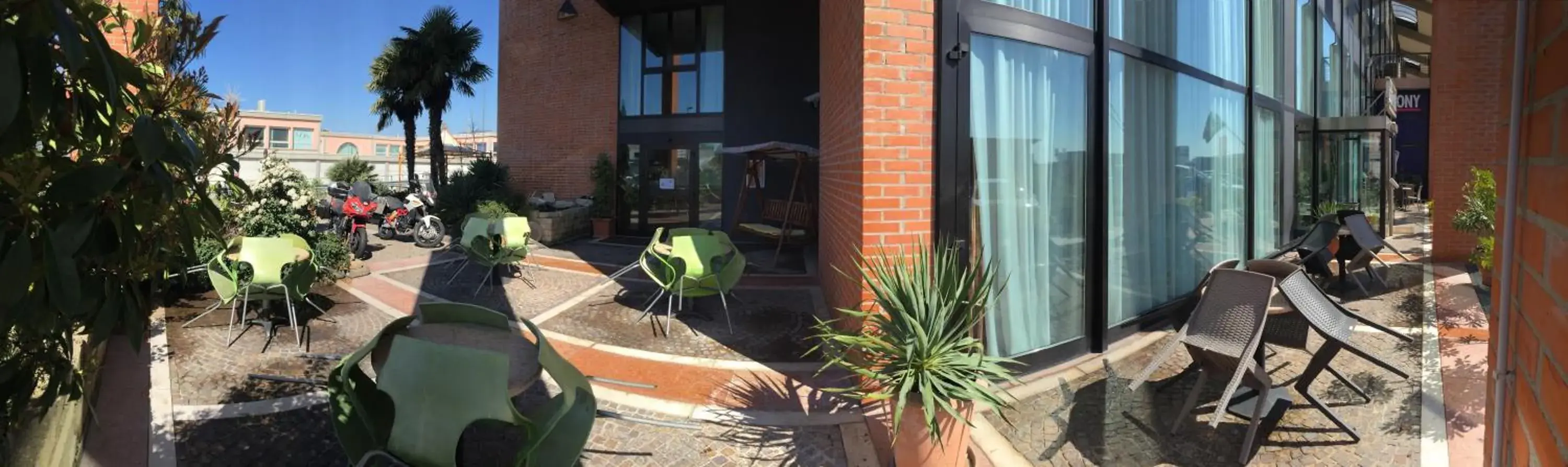 Balcony/Terrace in Hotel Garda