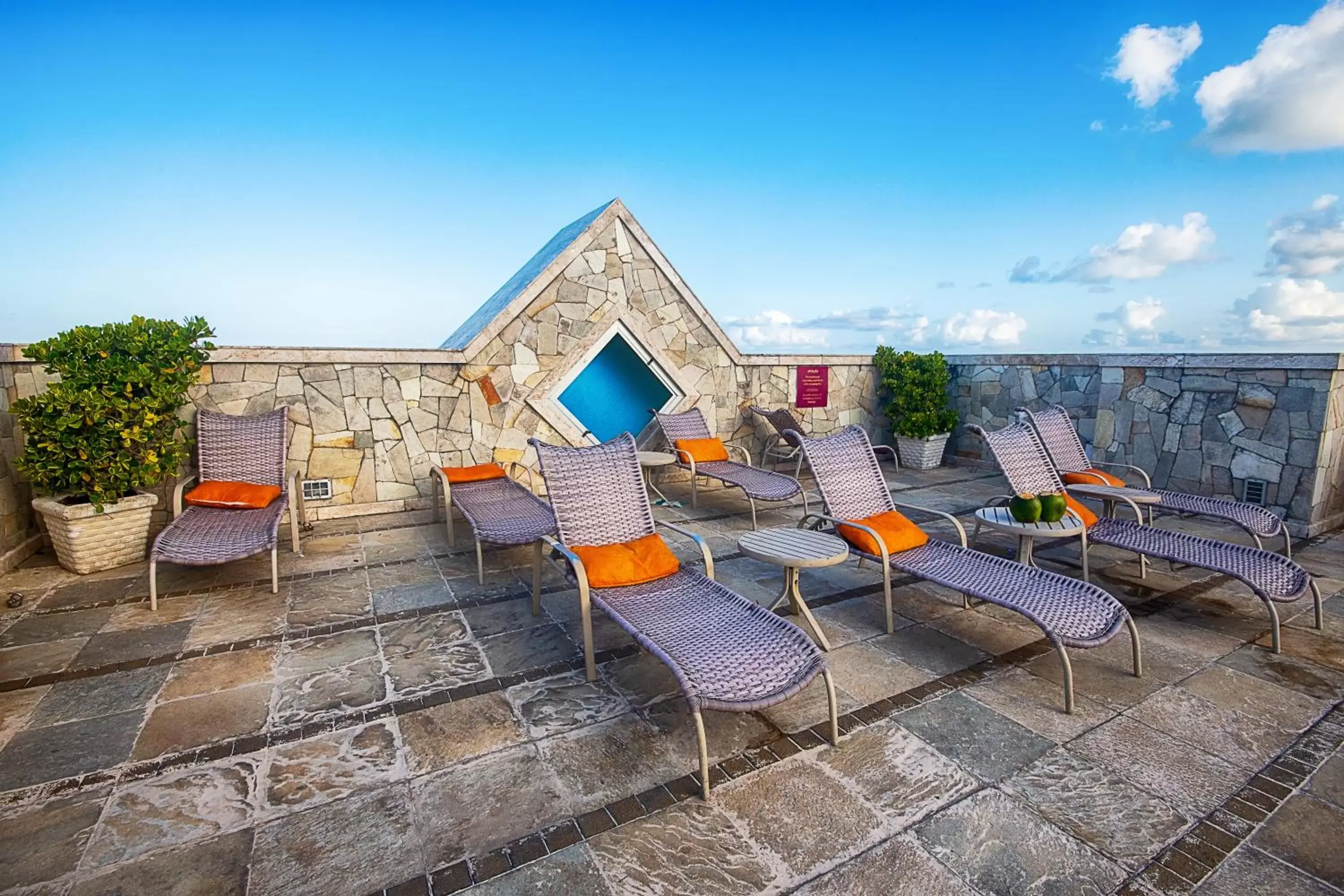 Balcony/Terrace in Hotel Atlante Plaza