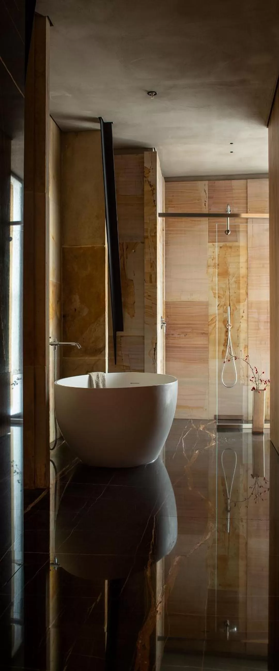 Bathroom in Hotel Warszawa