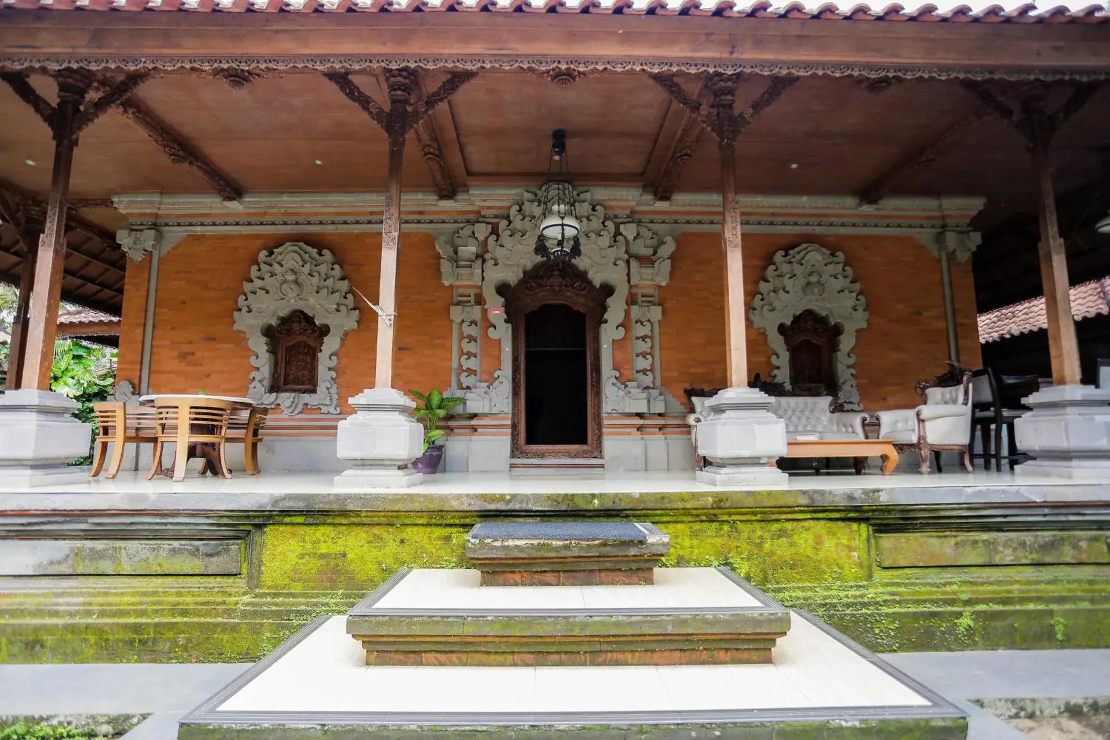 Balcony/Terrace, Swimming Pool in Ubud Hotel and Cottages