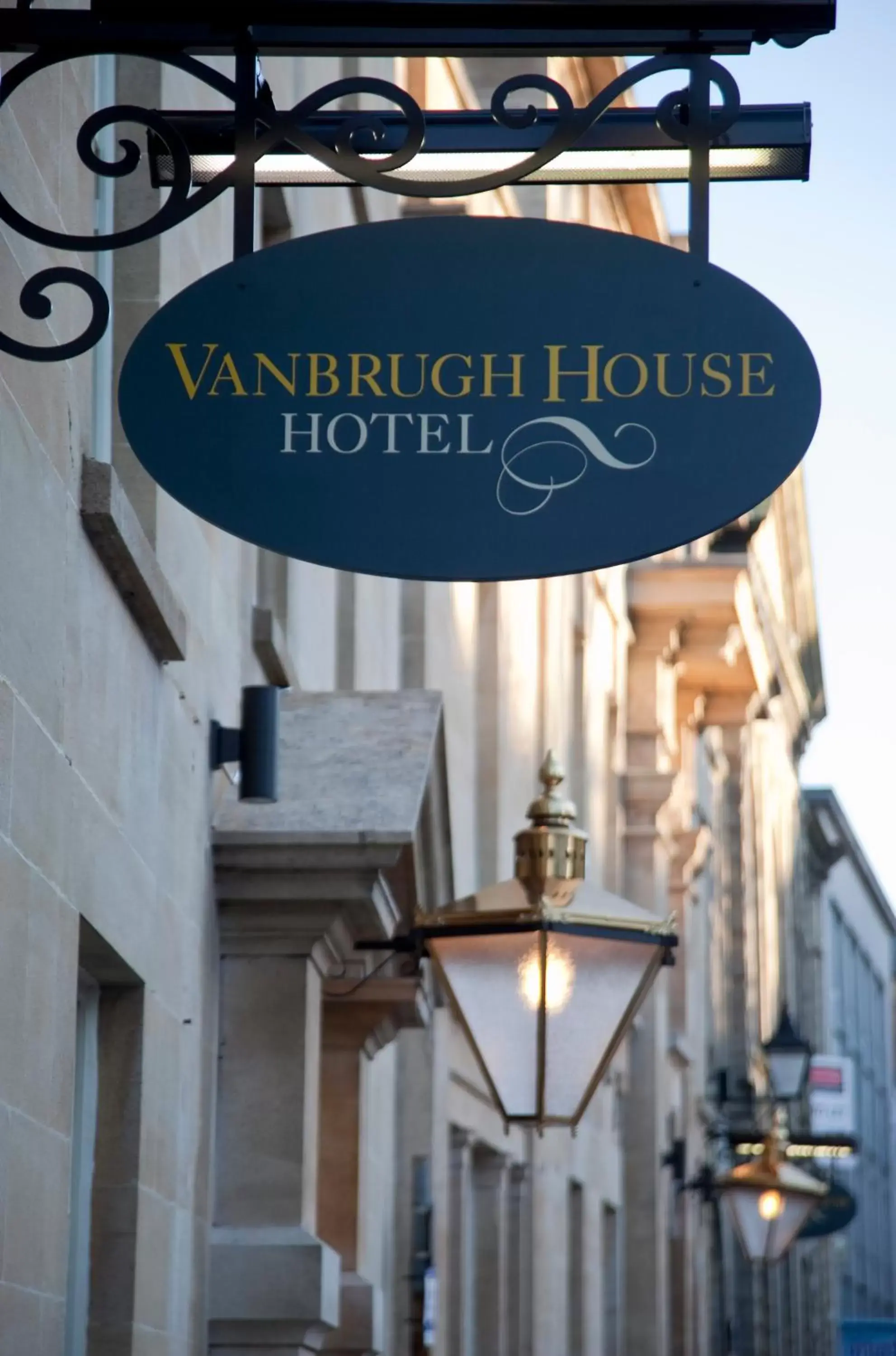 Facade/entrance, Property Logo/Sign in Vanbrugh House Hotel
