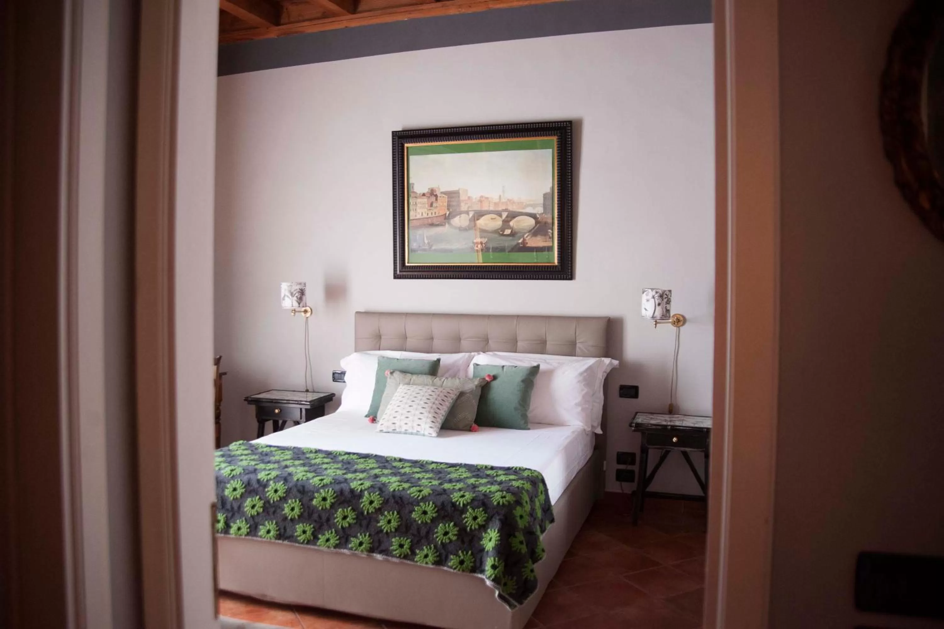 Bed in Antica Dimora De' Benci