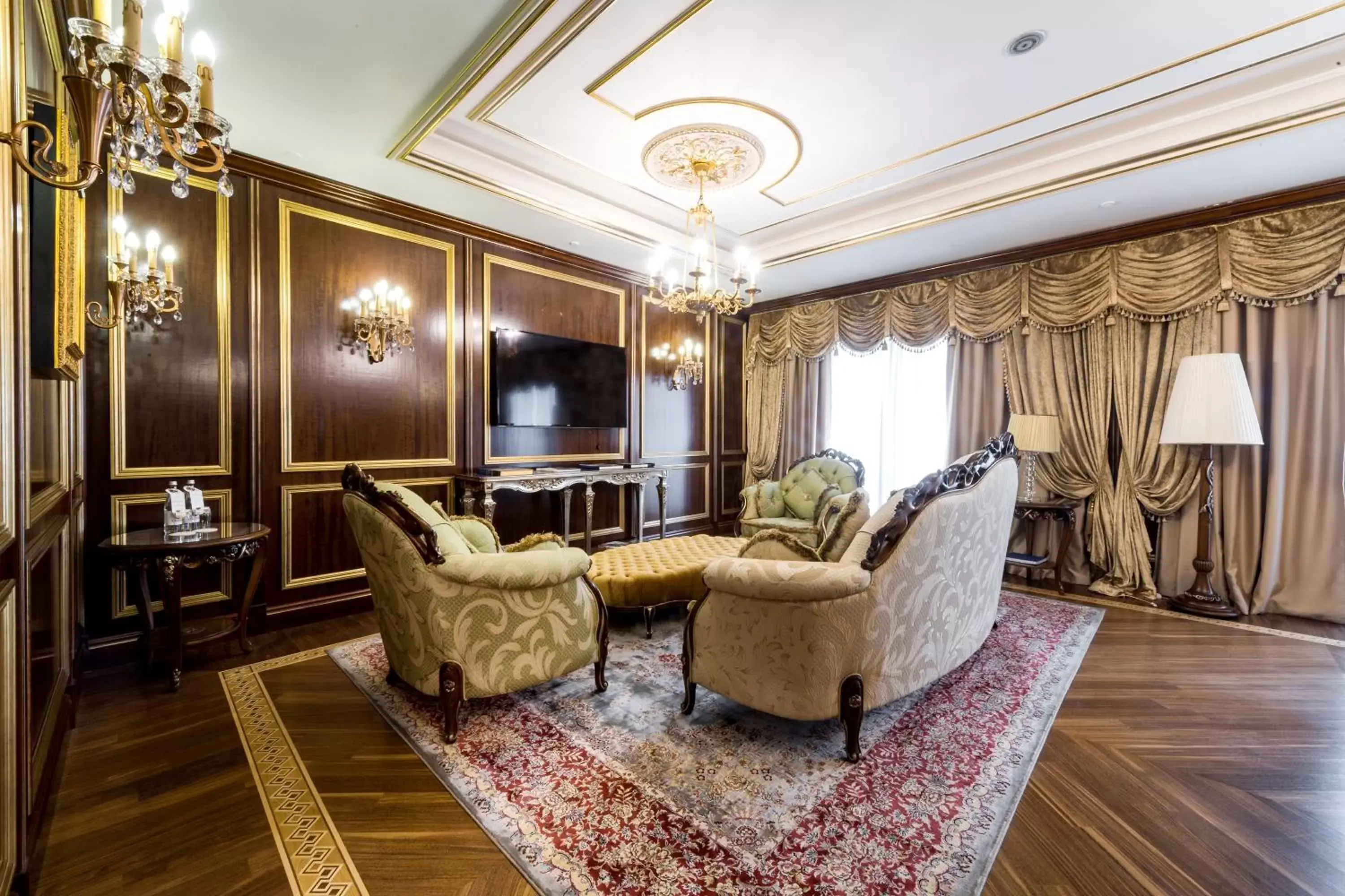 Living room, Seating Area in Rixos Khadisha Shymkent