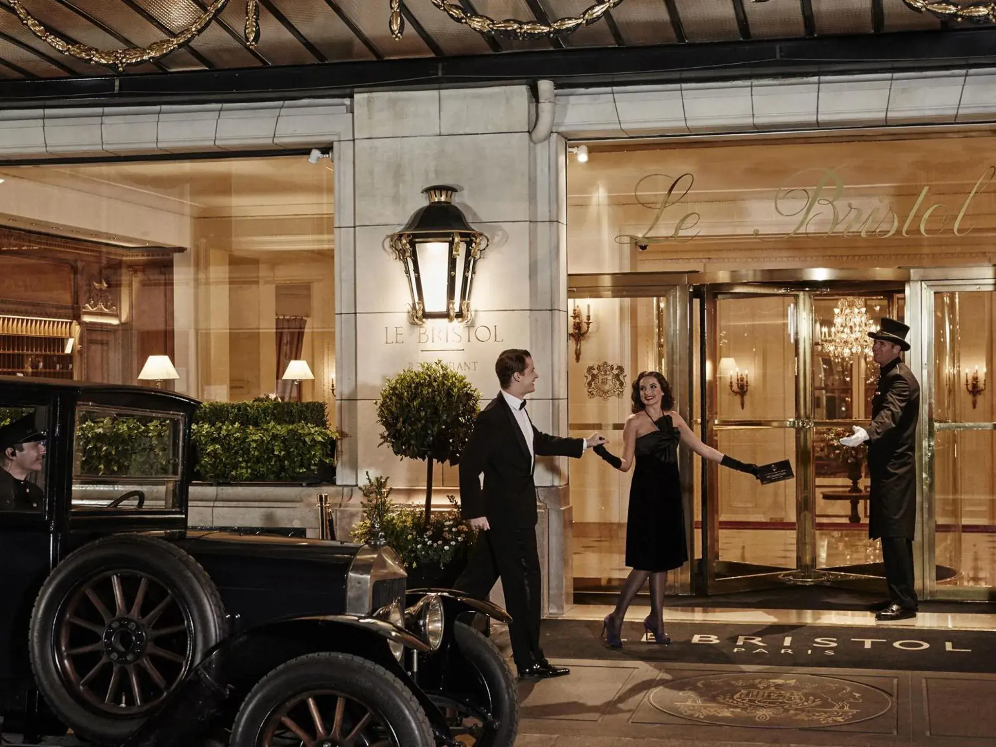 Facade/entrance in Le Bristol Paris - an Oetker Collection Hotel
