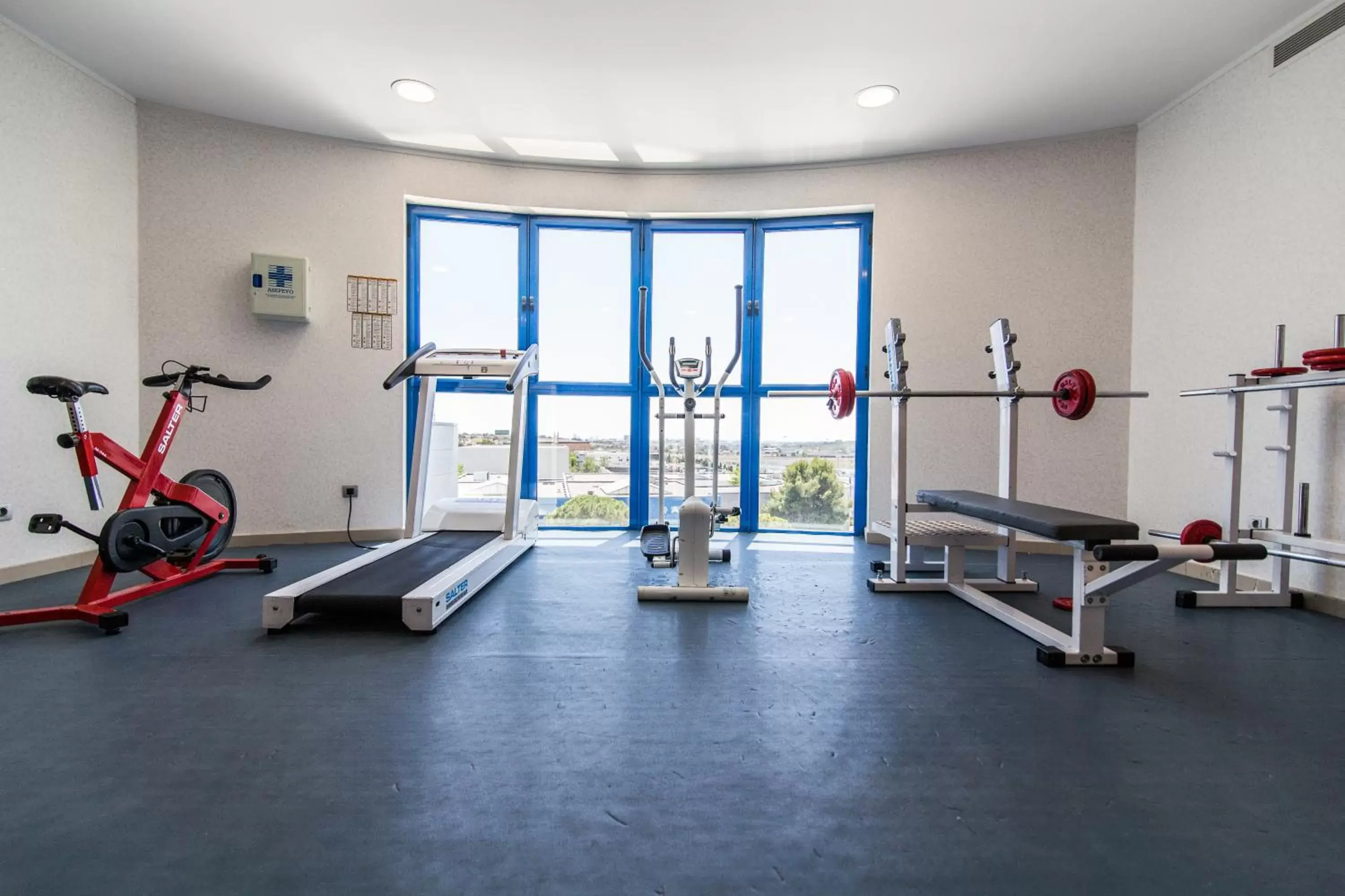Fitness centre/facilities in Hotel Mas Camarena Fitness centre/facilities in Hotel Mas Camarena
