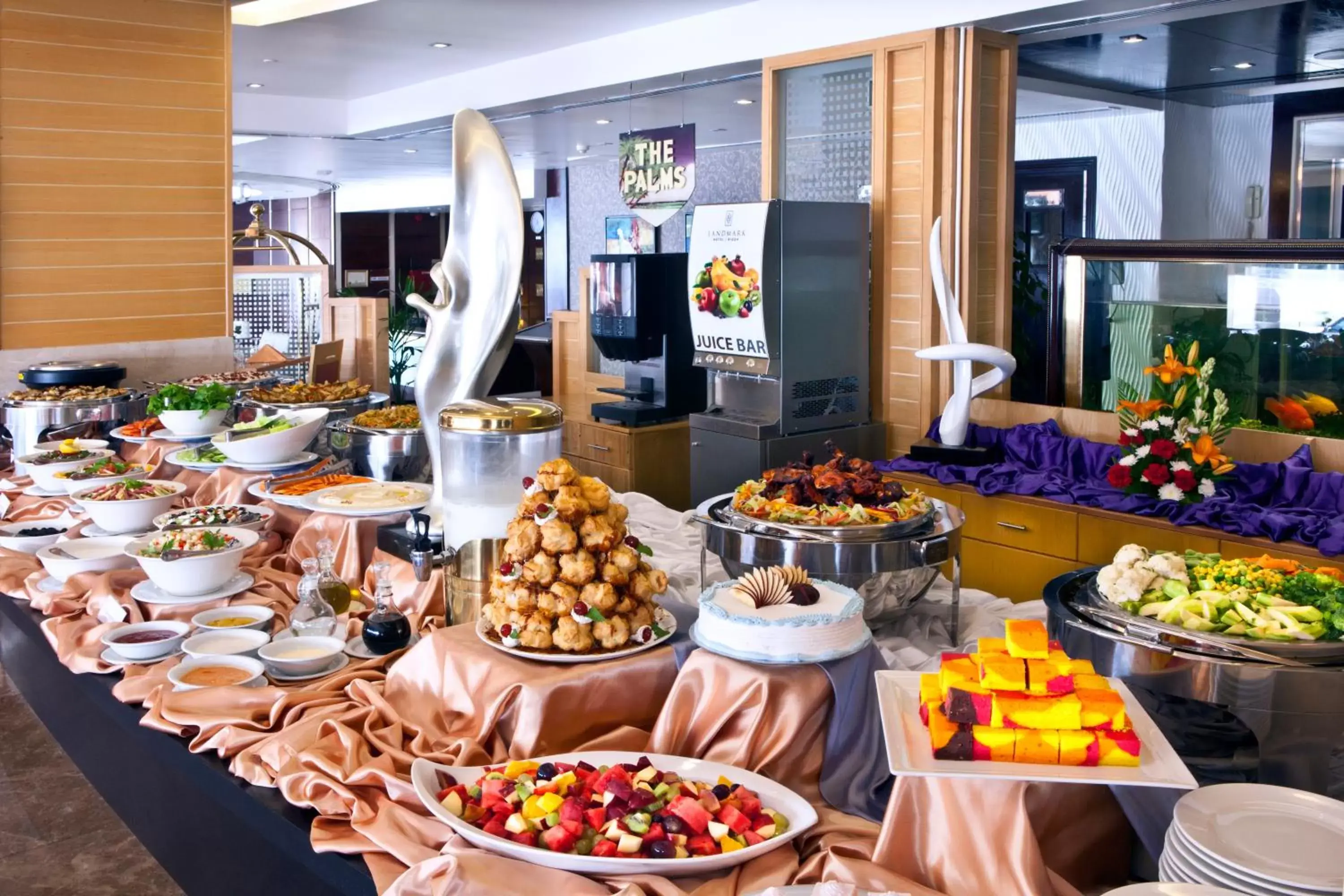 Continental breakfast in Landmark Riqqa Hotel